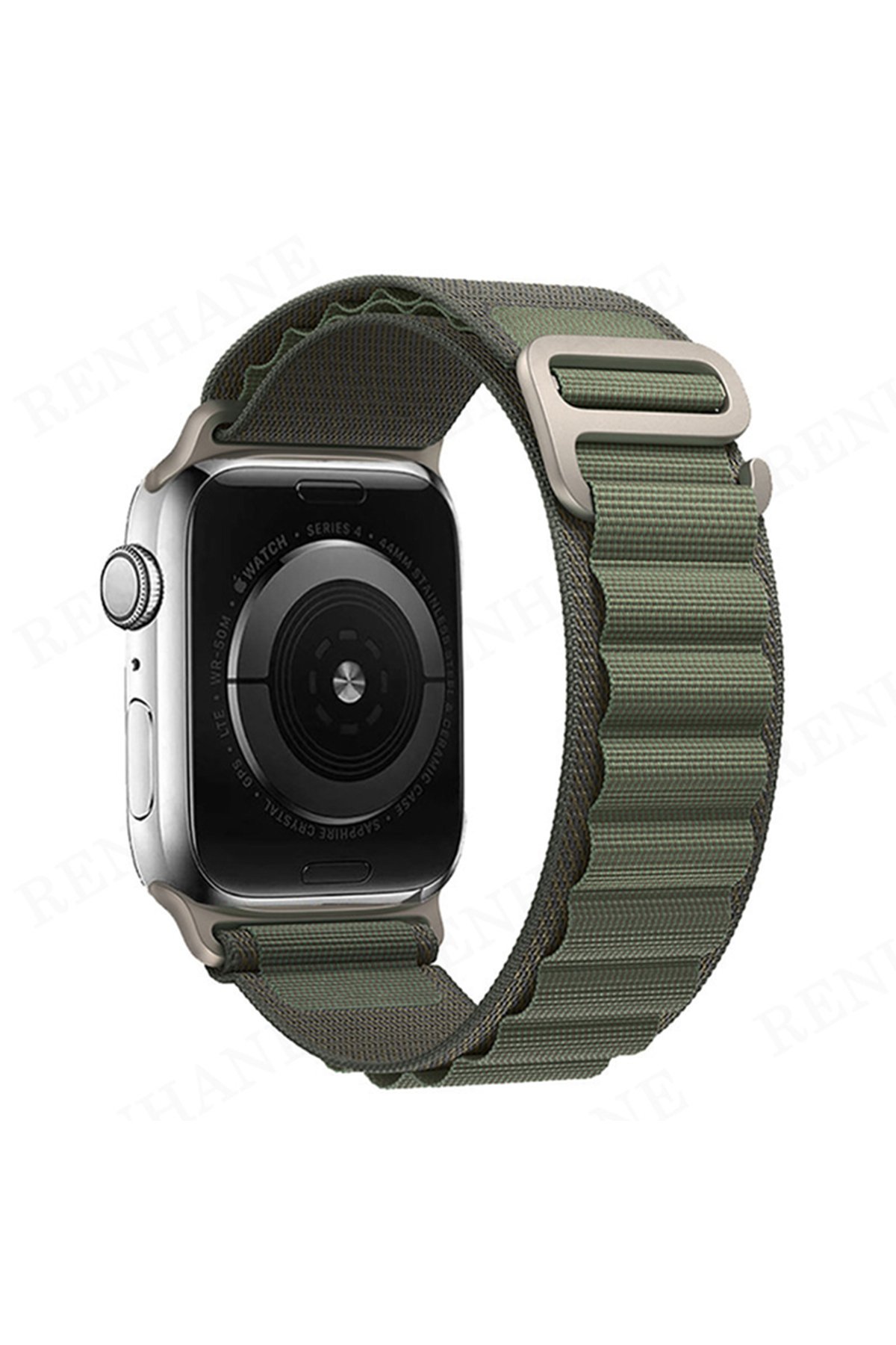 Newface Apple Watch Ultra 49mm KR412 Elegance Stylısh Kordon - Mavi