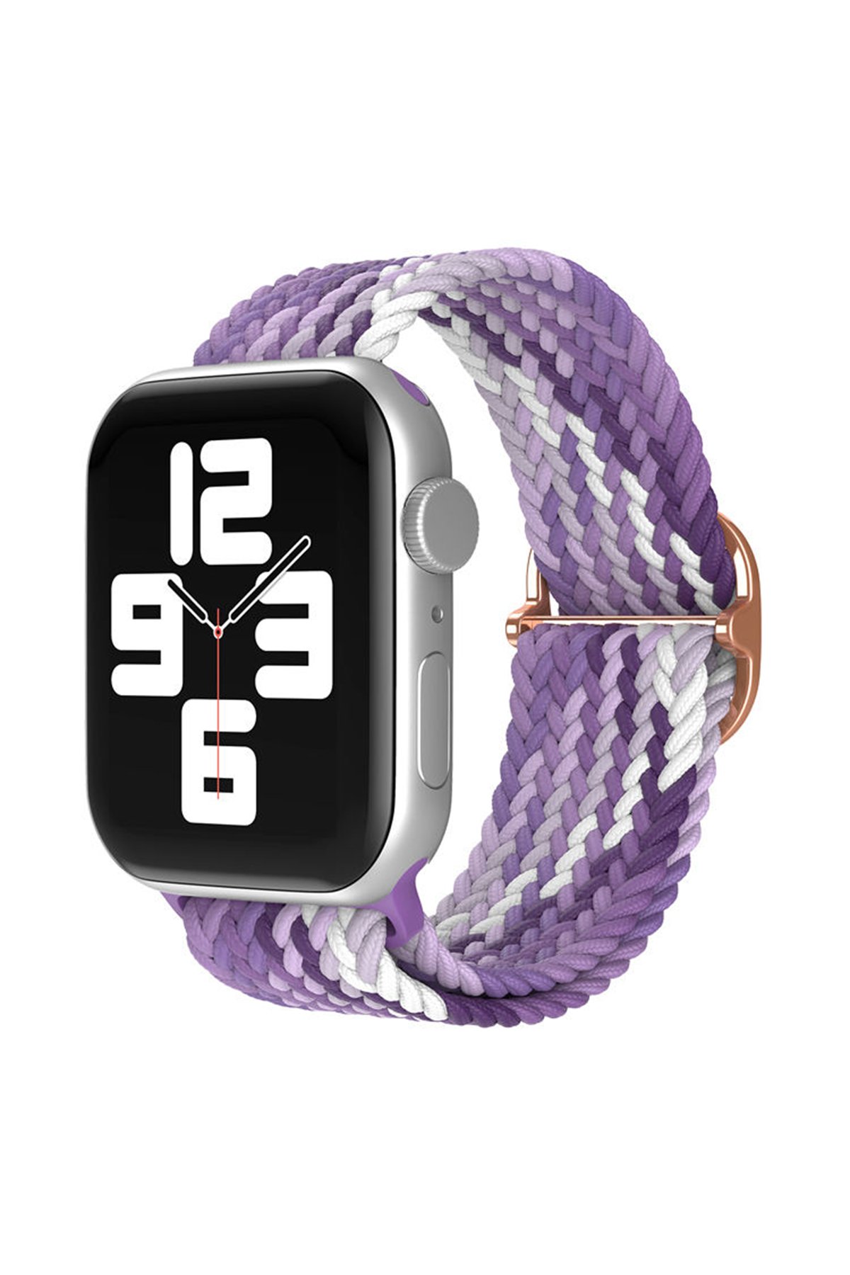 Newface Apple Watch Ultra 49mm Alice Kumaş Kordon - Mavi-Turuncu