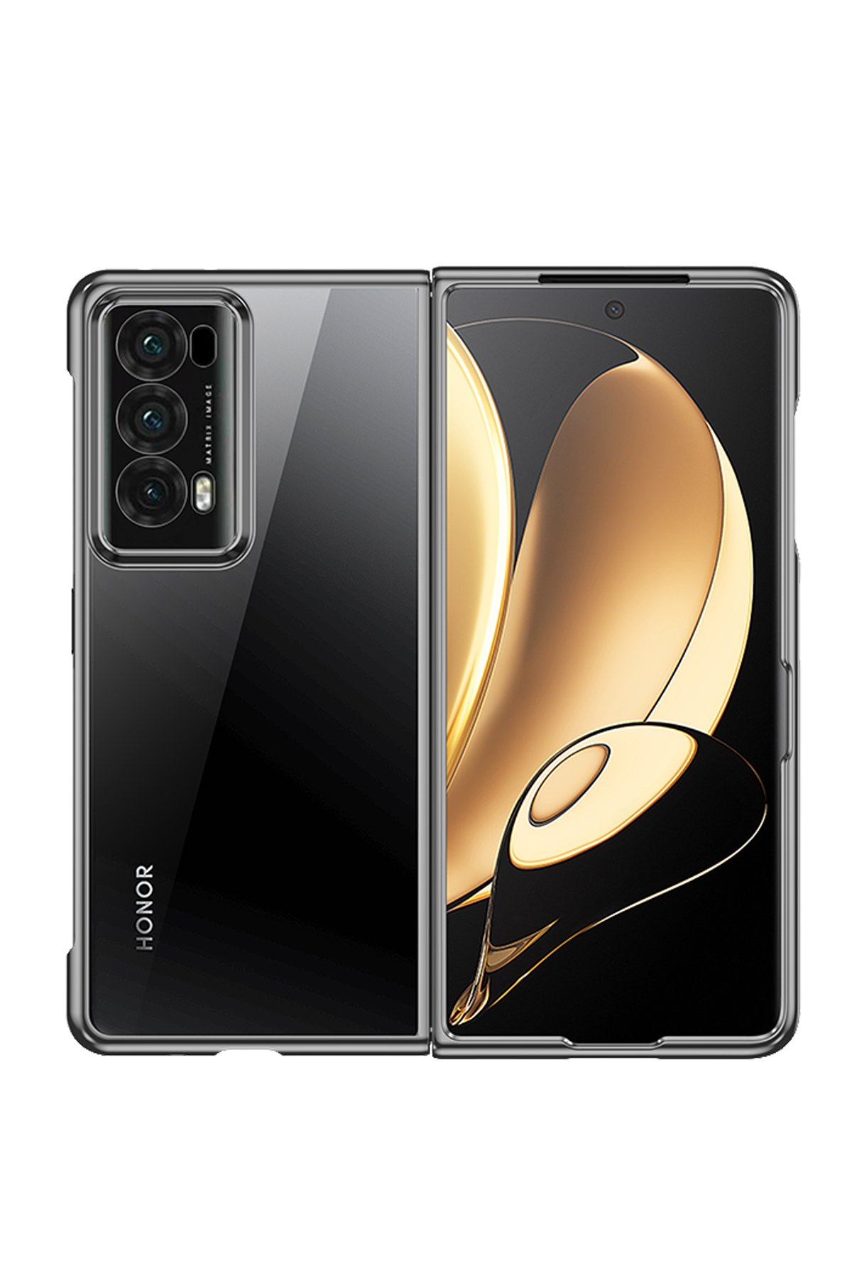 Newface Huawei Honor Magic V2 Kılıf Loft Kapak - Siyah