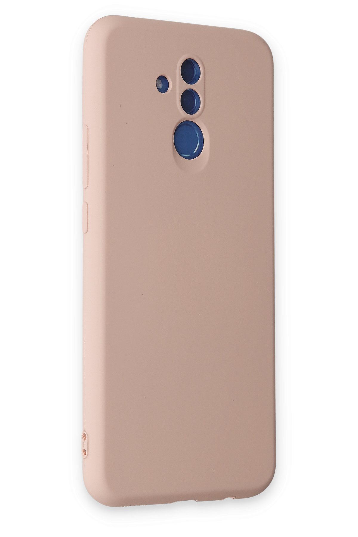 Newface Huawei Mate 20 Lite Kılıf Nano içi Kadife Silikon - Koyu Mor