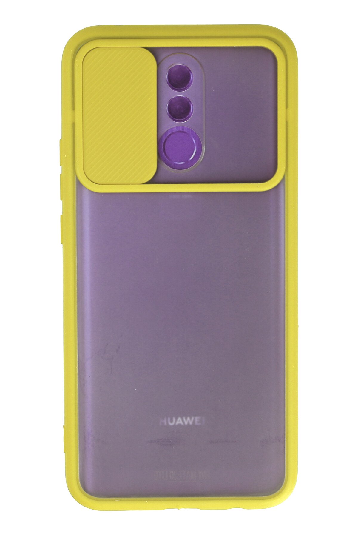 Newface Huawei Mate 20 Lite Kılıf Optimum Silikon - Krem