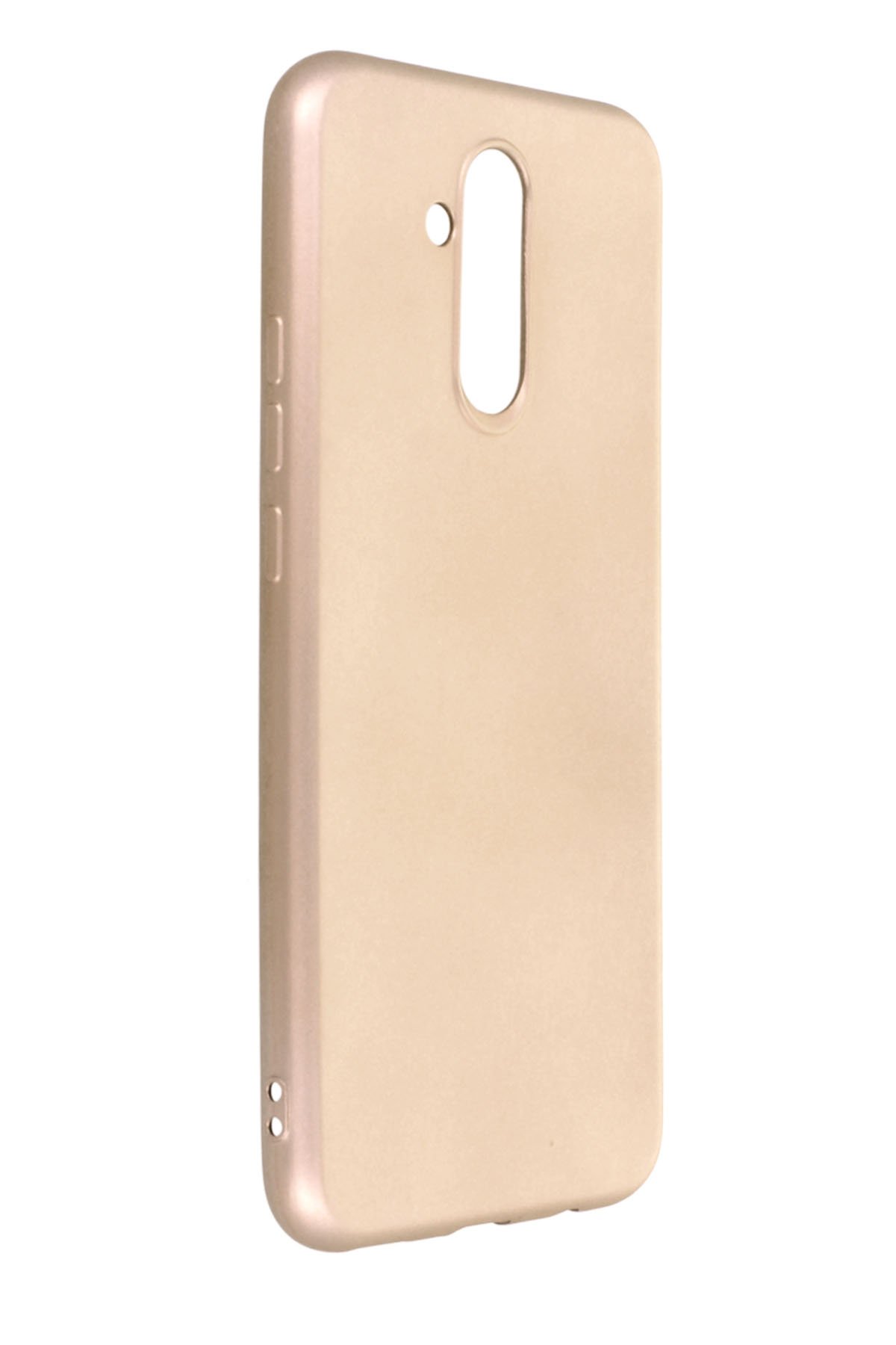Newface Huawei Mate 20 Lite Kılıf Nano içi Kadife Silikon - Kırmızı