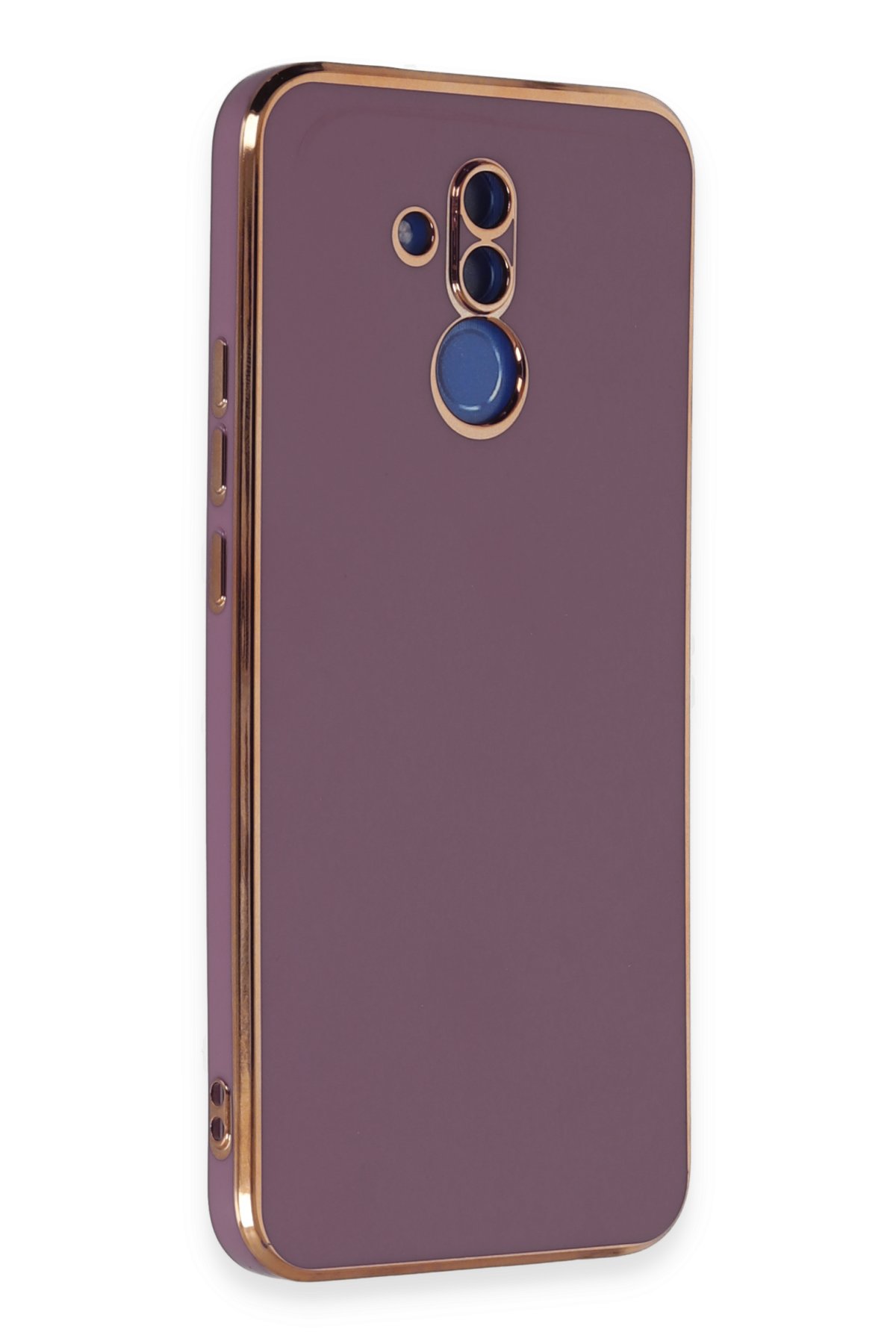 Newface Huawei Mate 20 Lite Kılıf Nano içi Kadife Silikon - Kırmızı