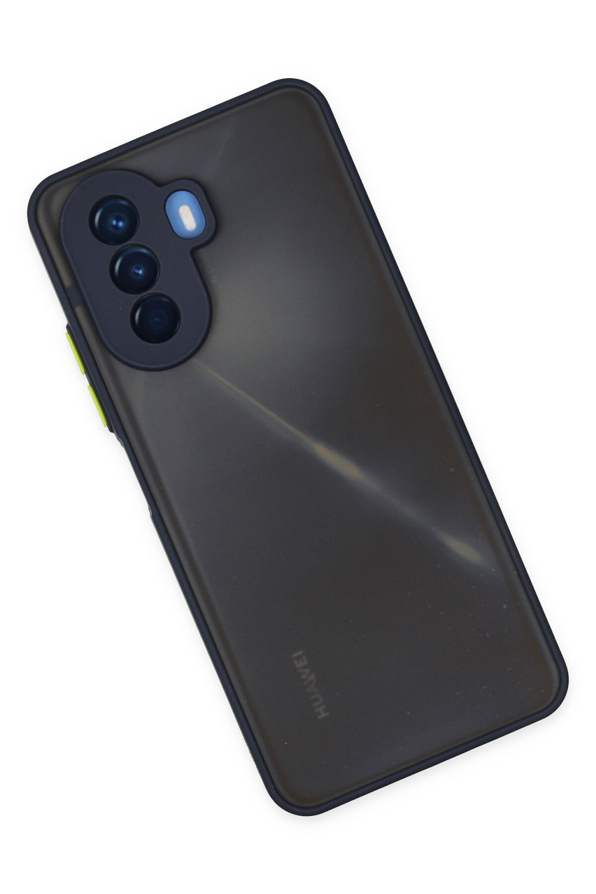 Newface Huawei Nova Y70 Kılıf Nano içi Kadife Silikon - Sarı