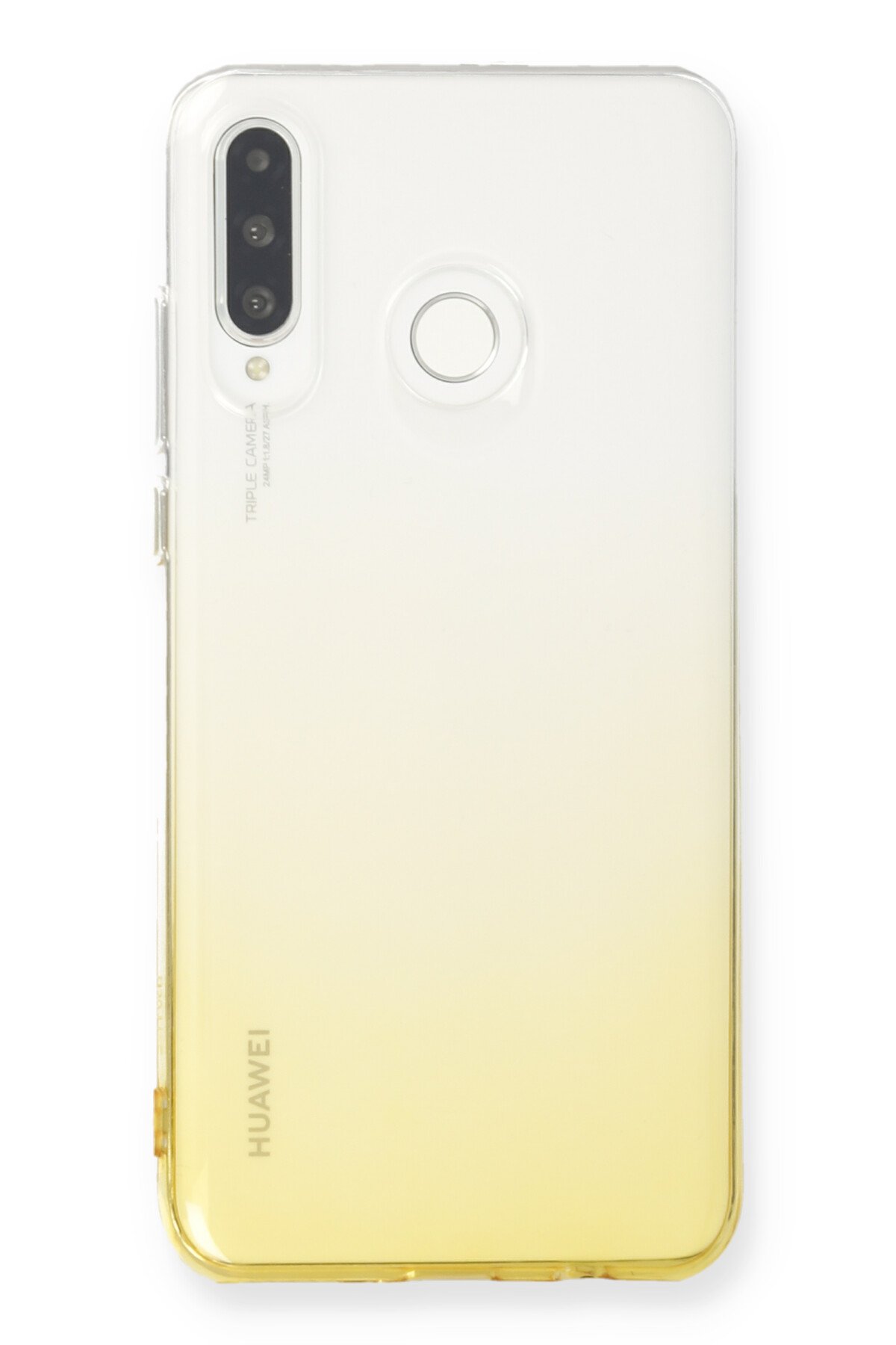 Newface Huawei P30 Lite Kılıf Palm Buzlu Kamera Sürgülü Silikon - Siyah