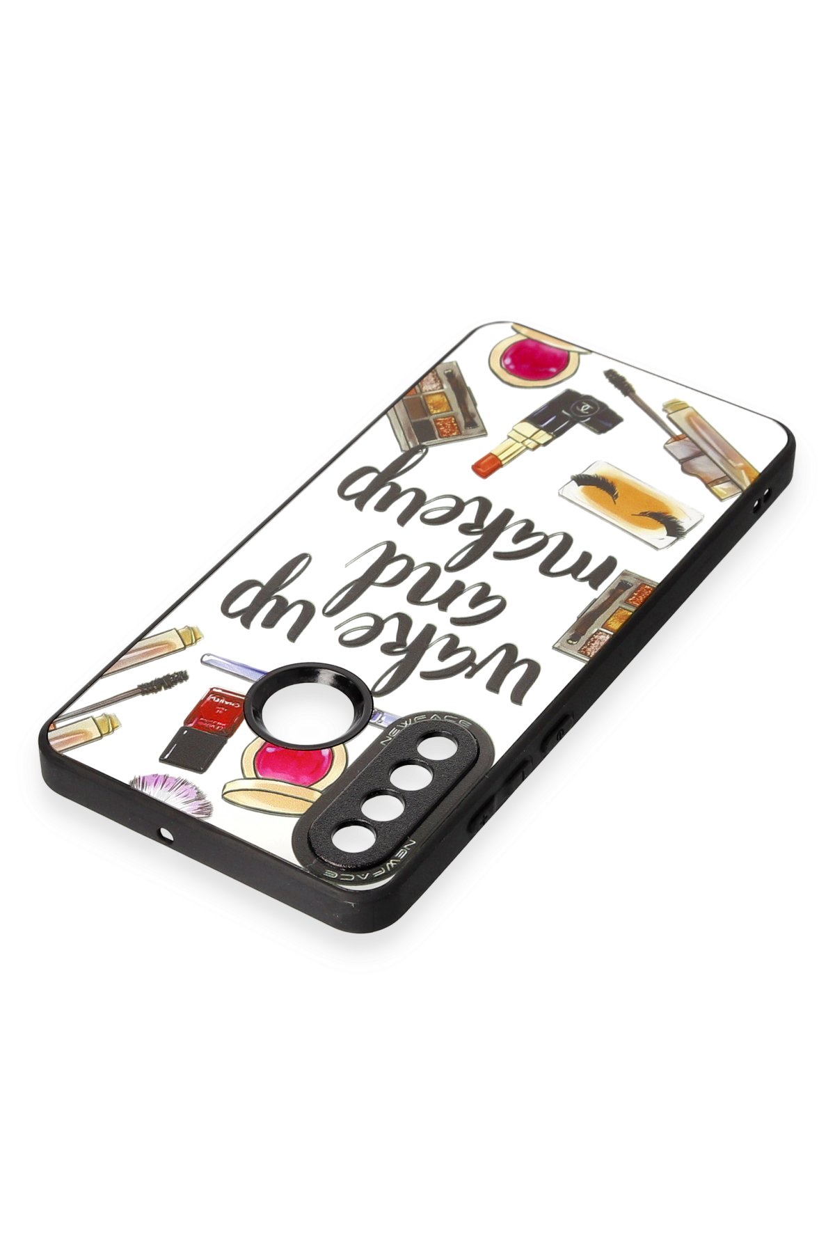 Newface Huawei P30 Lite Kılıf Loop Deri Silikon - Siyah