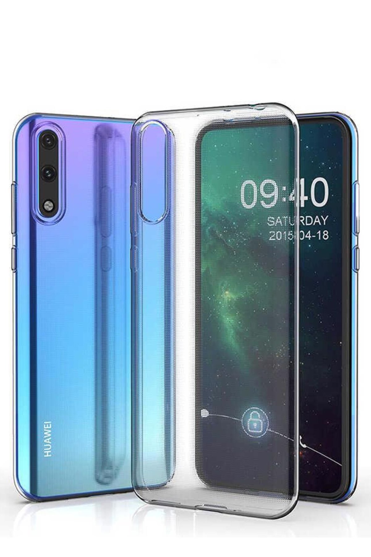 Newface Huawei Y8P Kılıf Tank Silikon Kapak - Kırmızı