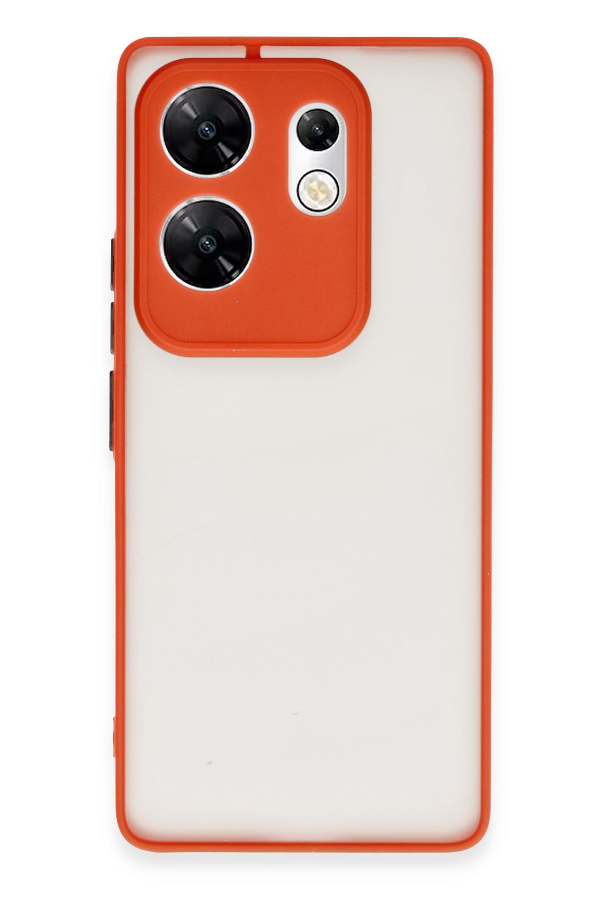 Newface İnfinix Zero 30 4G Kılıf Pars Lens Yüzüklü Silikon - Yeşil