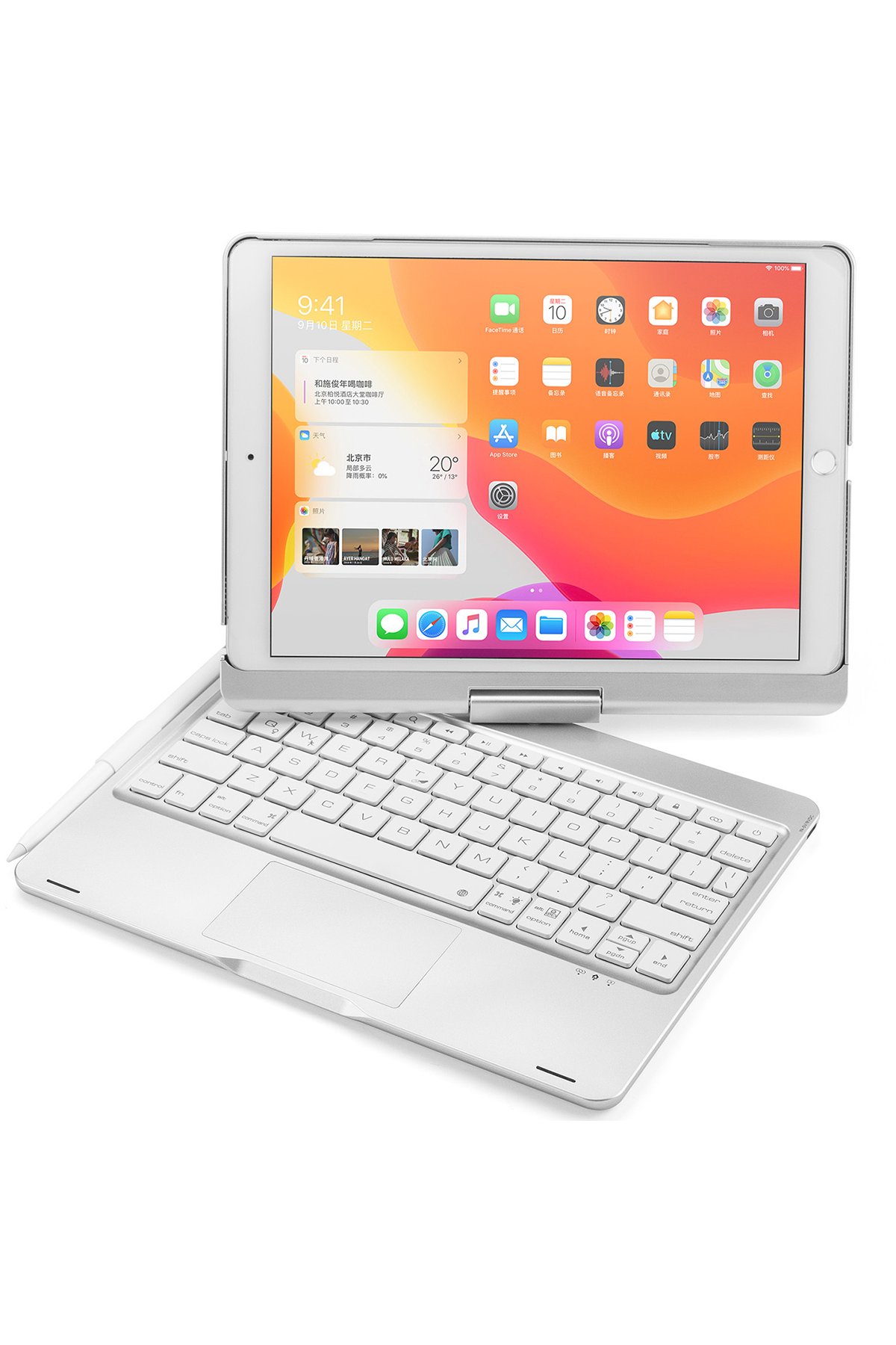 Newface iPad 10.2 (7.nesil) Kılıf Griffin Tablet Kapak - Mavi