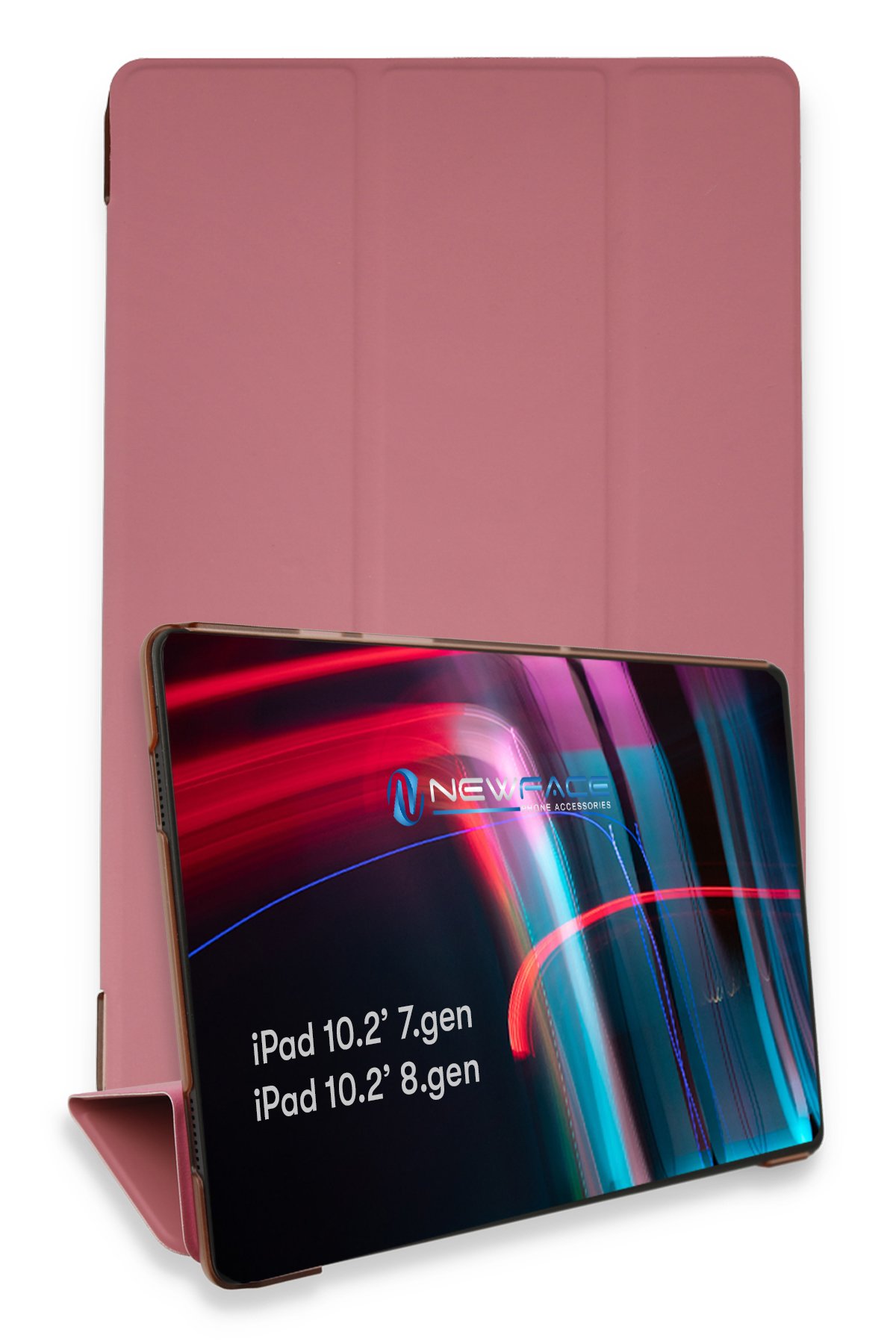 Newface iPad 10.2 (7.nesil) Kılıf Anti Şeffaf Tablet Silikon - Şeffaf