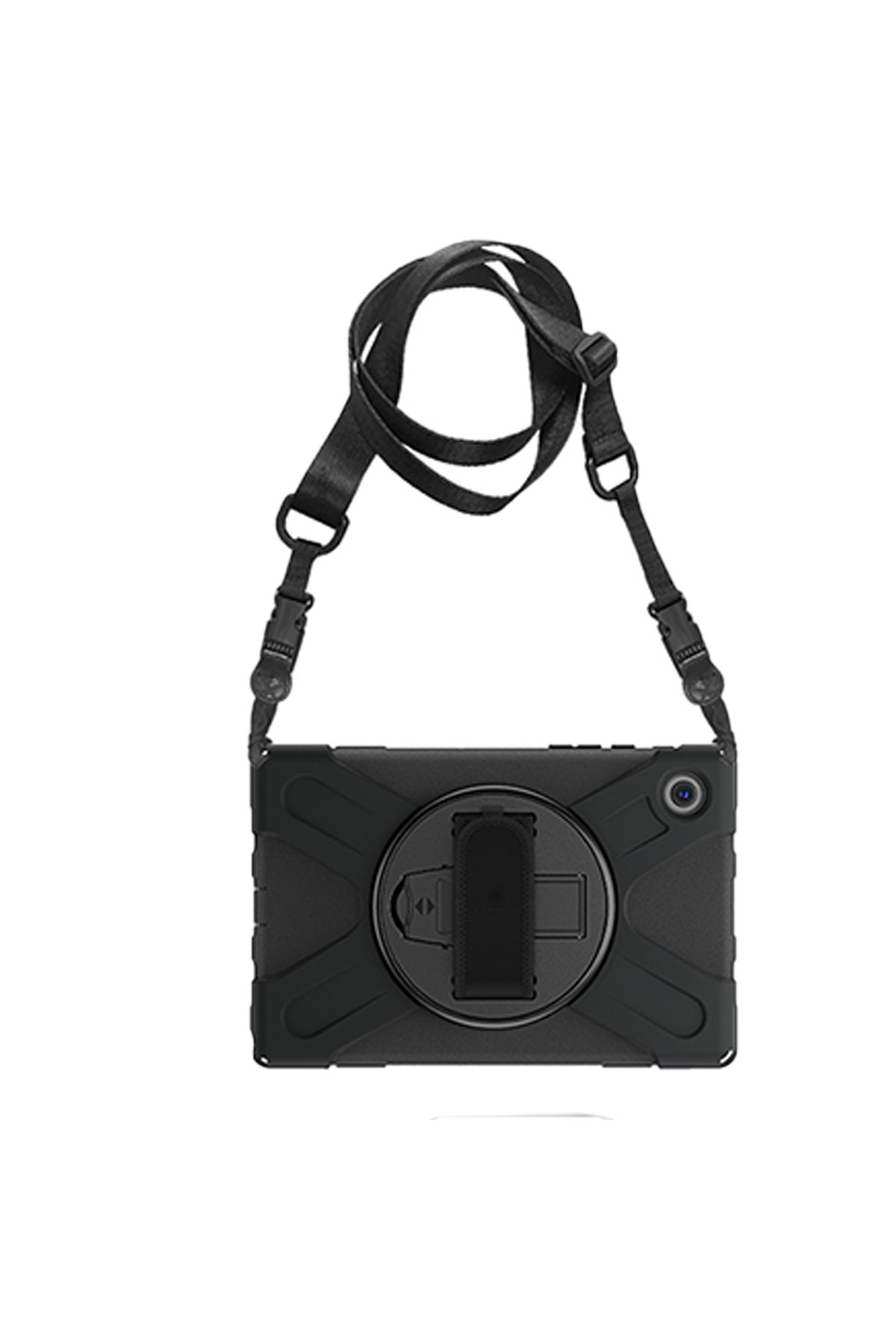 Newface iPad 2022 10.9 (10.nesil) Kılıf Hand Strap Tablet Kılıfı - Lacivert