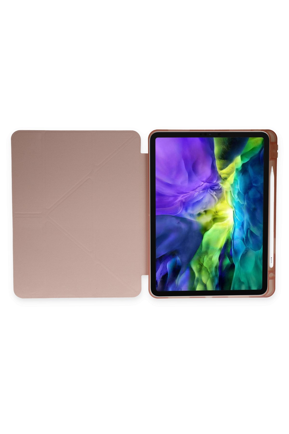 Newface iPad 2022 10.9 (10.nesil) Kılıf Karakter Tablet Silikon - Turuncu