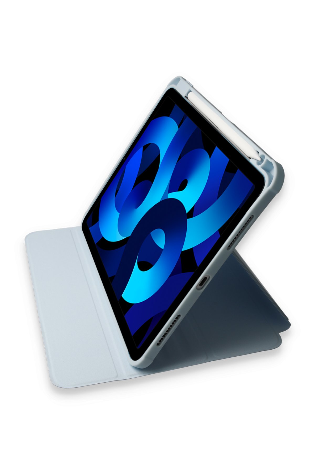 Newface iPad Air 3 10.5 Kılıf Starling 360 Kalemlikli Tablet Kılıf - Gri