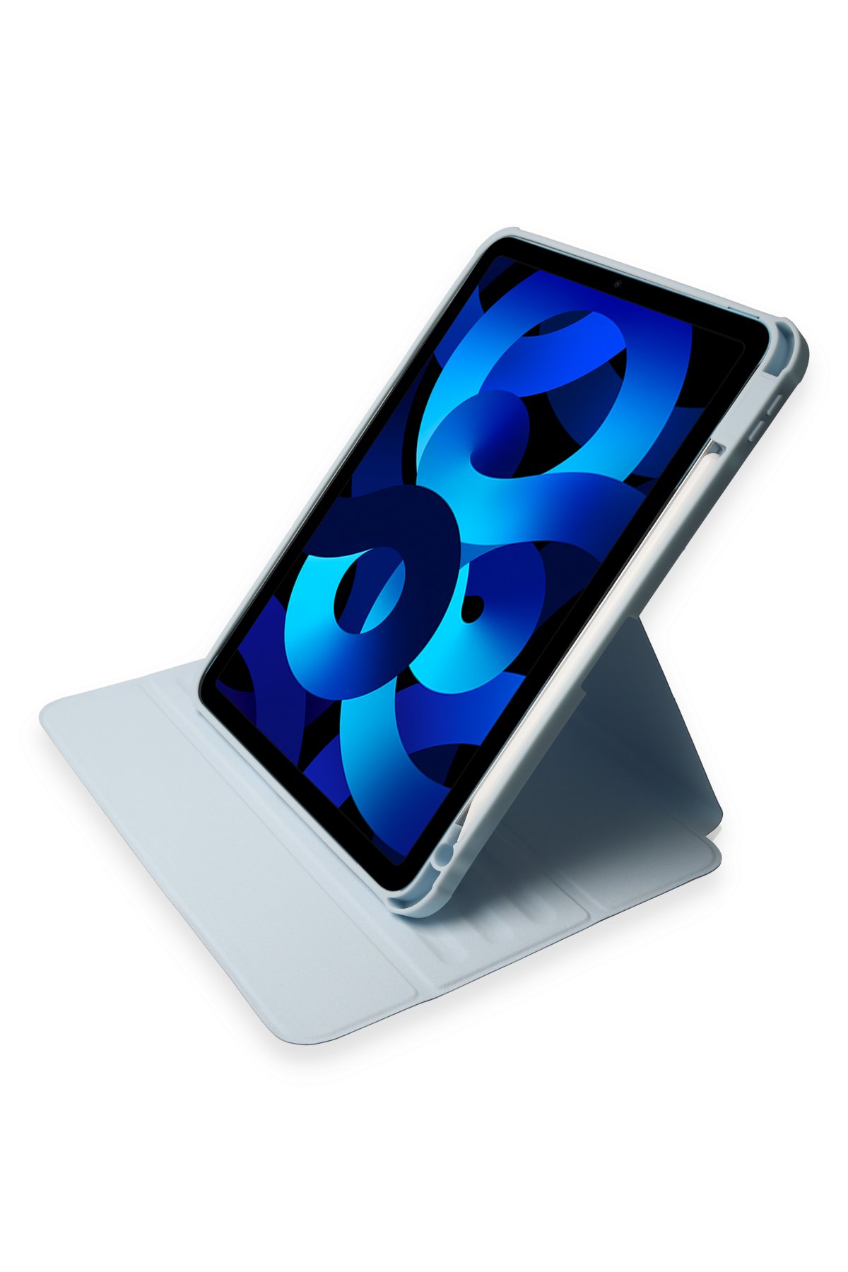 Newface iPad Air 5 (2022) Kılıf Starling 360 Kalemlikli Tablet Kılıf - Mor