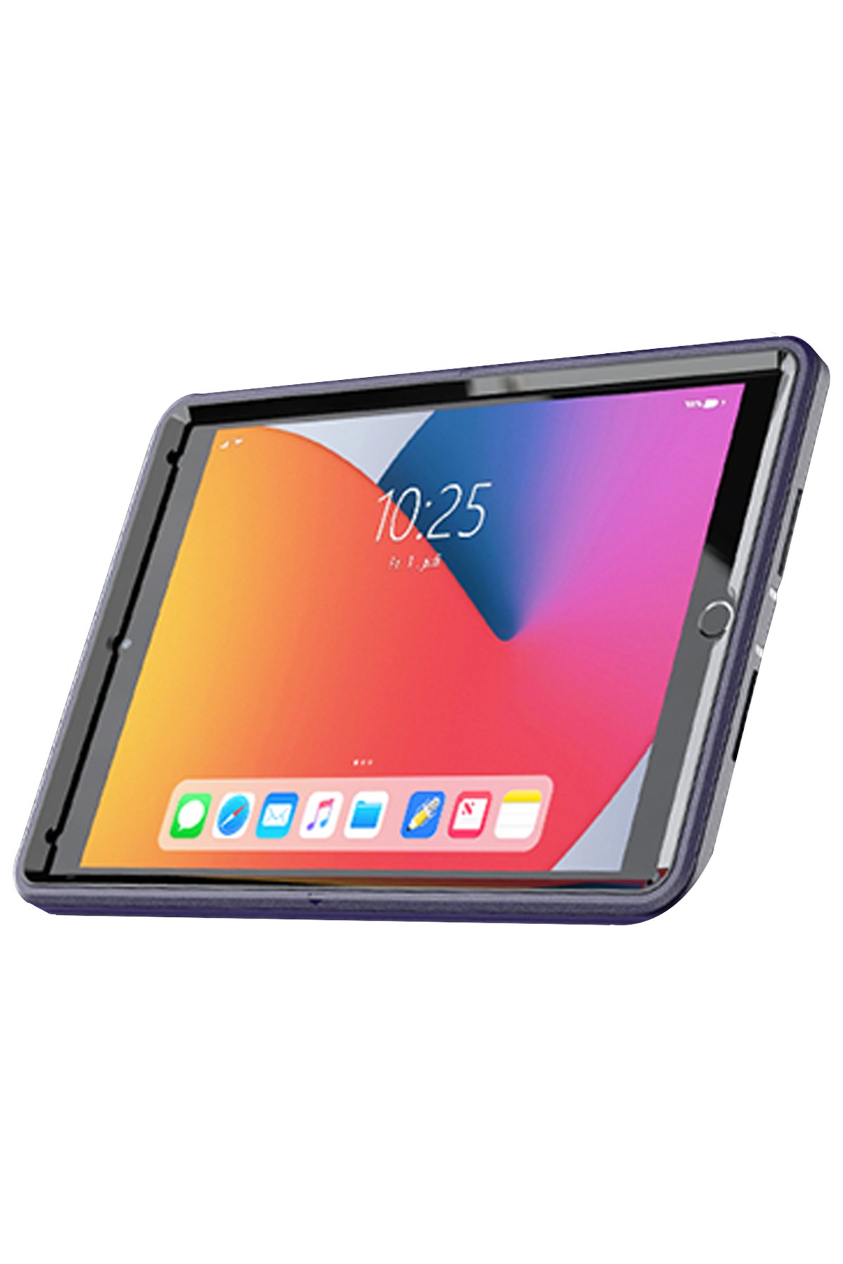 Newface iPad Pro 10.5 Kılıf Hand Strap Tablet Kılıfı - Gri