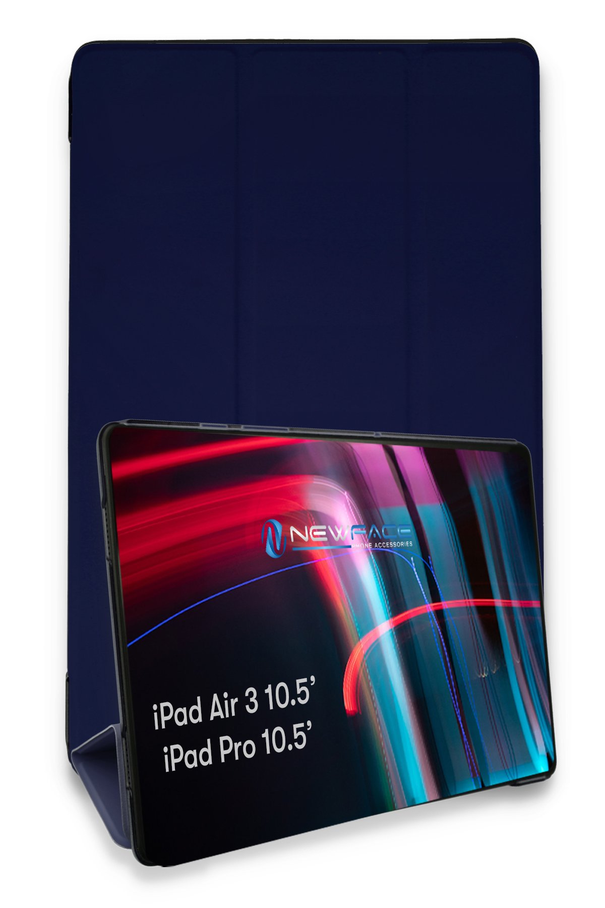 Newface iPad Pro 10.5 Kılıf Karakter Tablet Silikon - Siyah