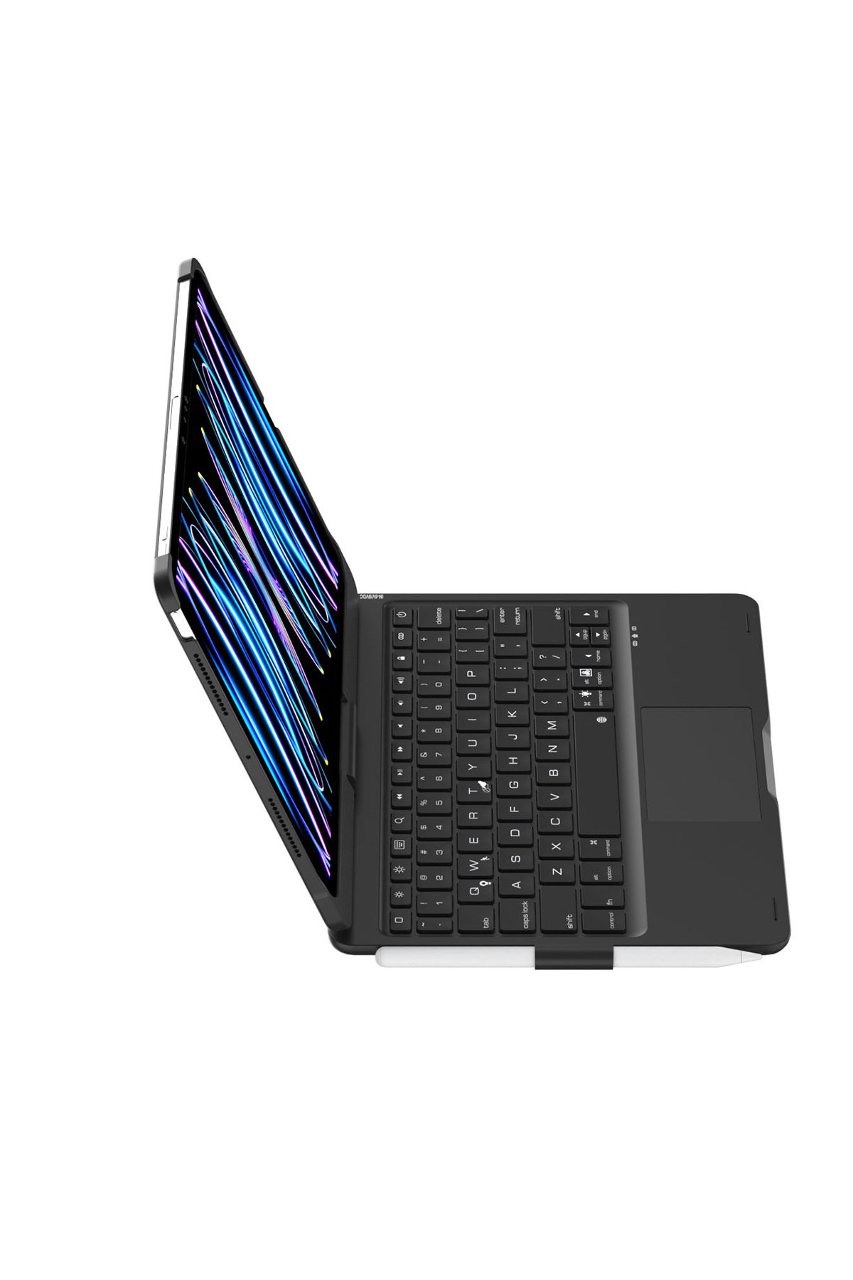 Newface iPad Pro 11 (2024) Kılıf Kalemlikli Mars Tablet Kılıfı - Koyu Yeşil