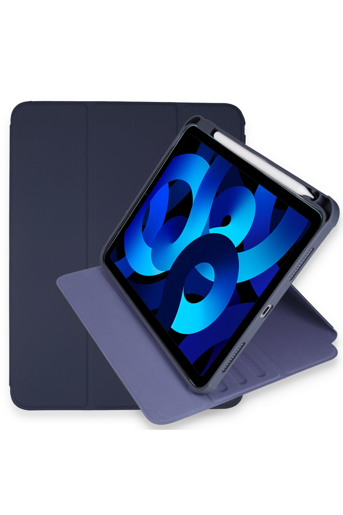 Newface iPad Pro 12.9 (2020) Kılıf Amazing Tablet Kapak - Siyah