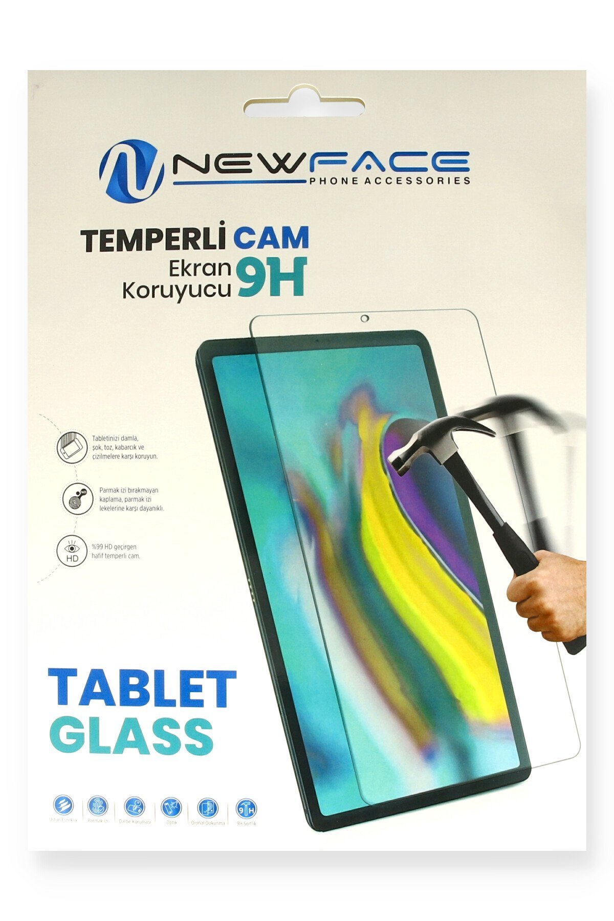 Newface iPad Pro 13 (2024) Kılıf Tablet Smart Kılıf - Mavi