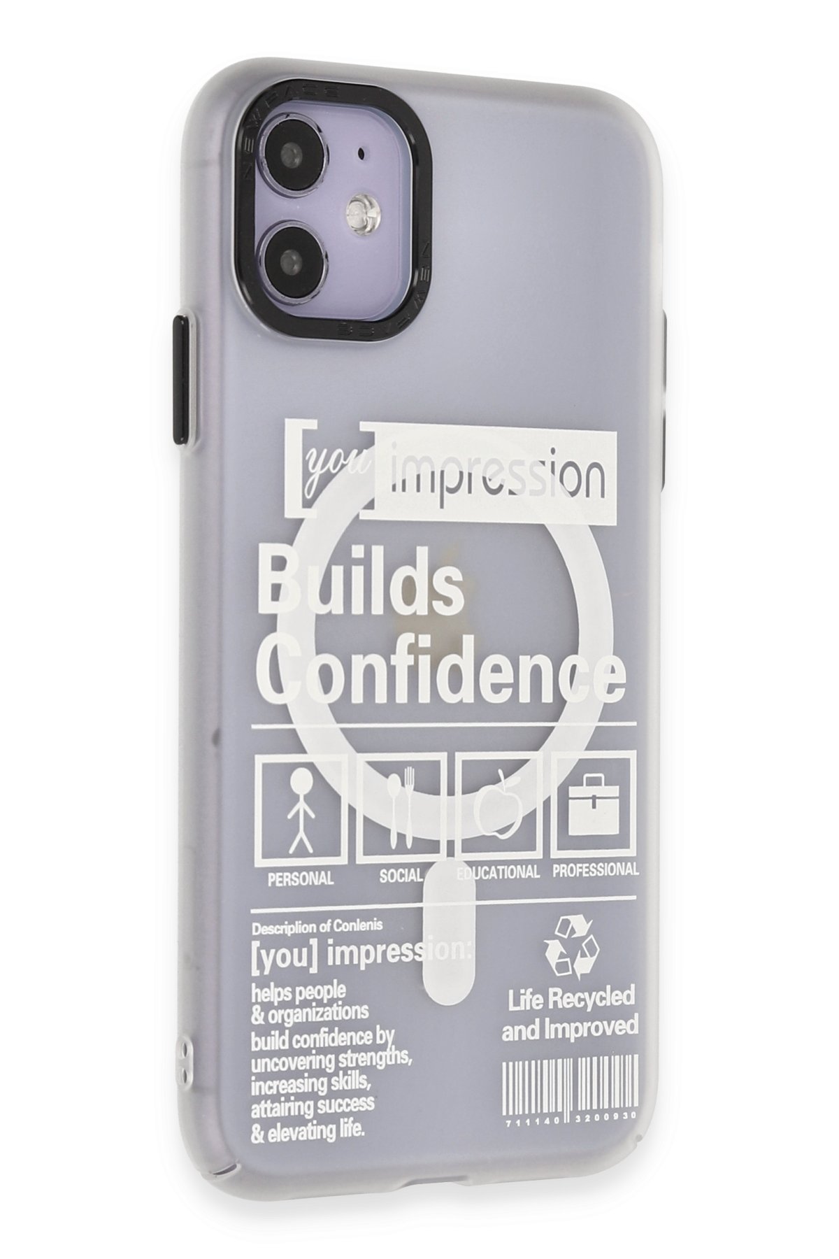 Newface iPhone 11 Kılıf Merkür Magneticsafe Standlı Kapak - Lacivert