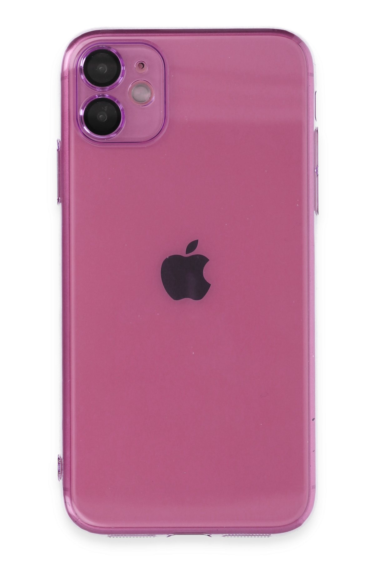 Newface iPhone 11 Kılıf Joke Simli Magneticsafe Kılıf - Pembe