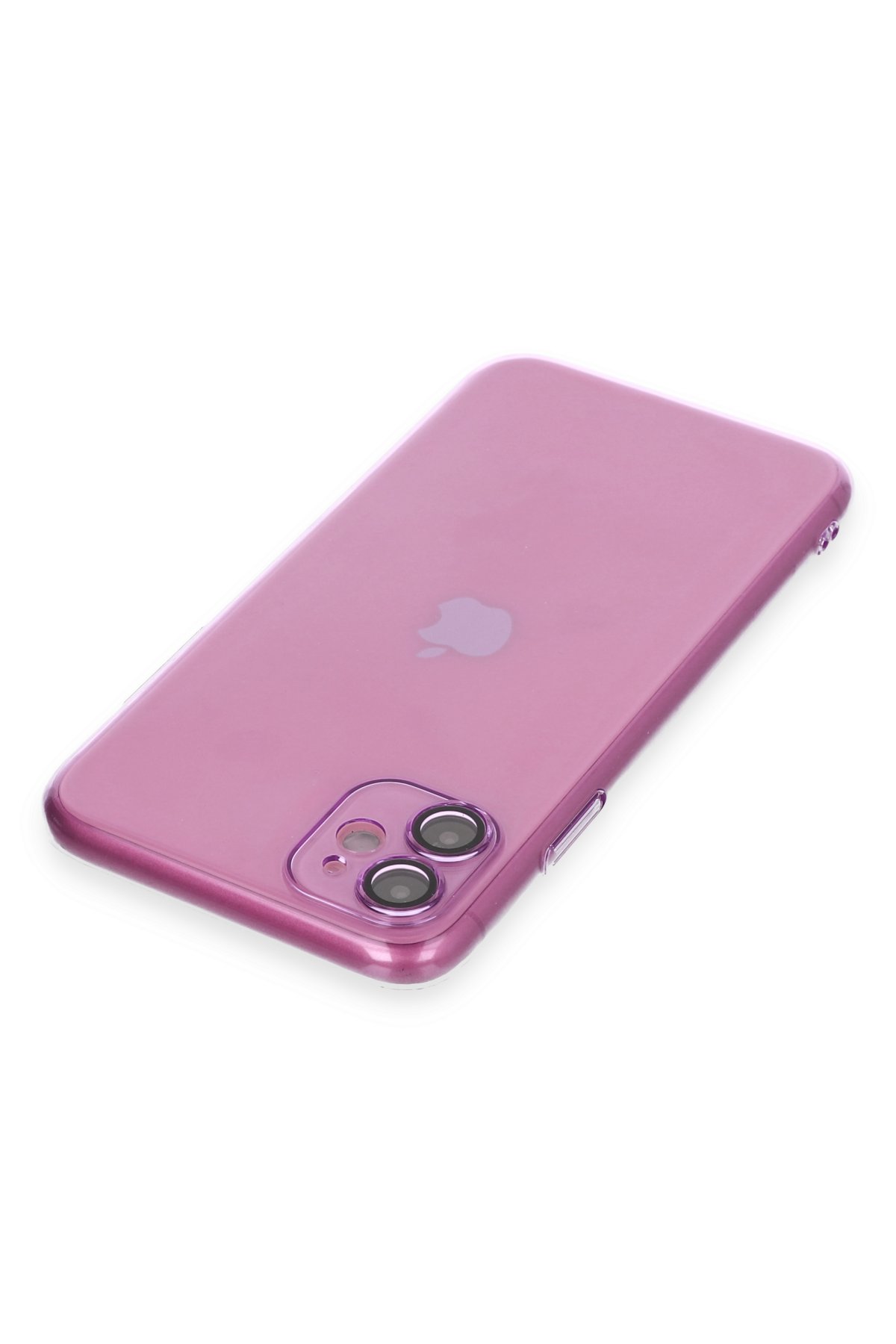 Newface iPhone 11 Kılıf Joke Simli Magneticsafe Kılıf - Pembe