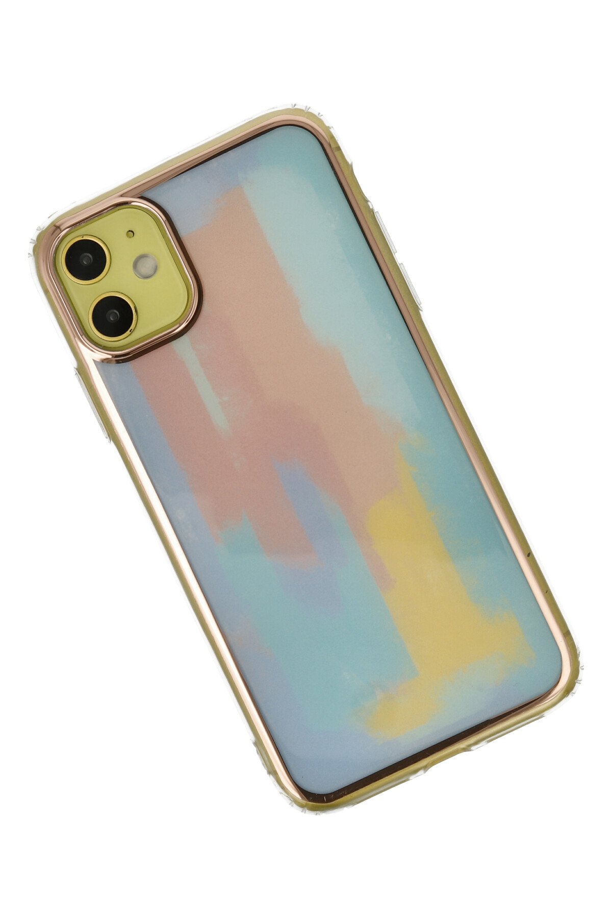 Newface iPhone 11 Shine Kamera Lens Koruma Cam - Rainbow