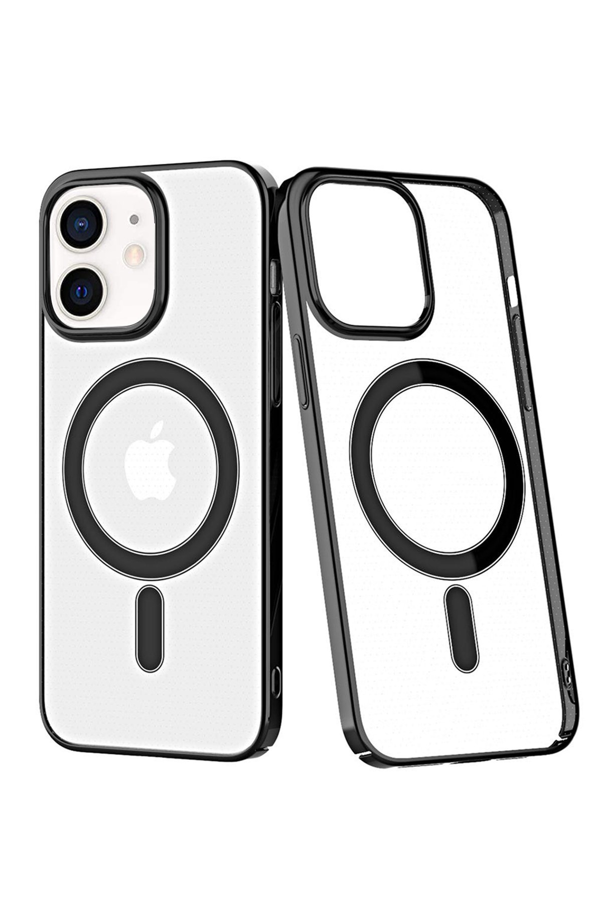 Newface iPhone 11 Kılıf Sofya Yüzüklü Silikon Kapak - Yeşil