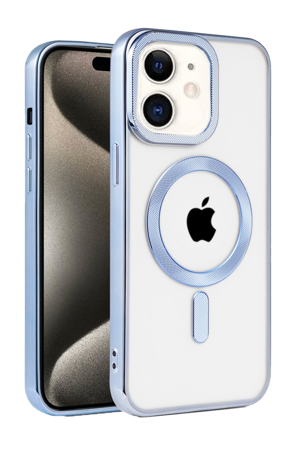 Newface iPhone 11 Kılıf Nano içi Kadife Silikon - Lila