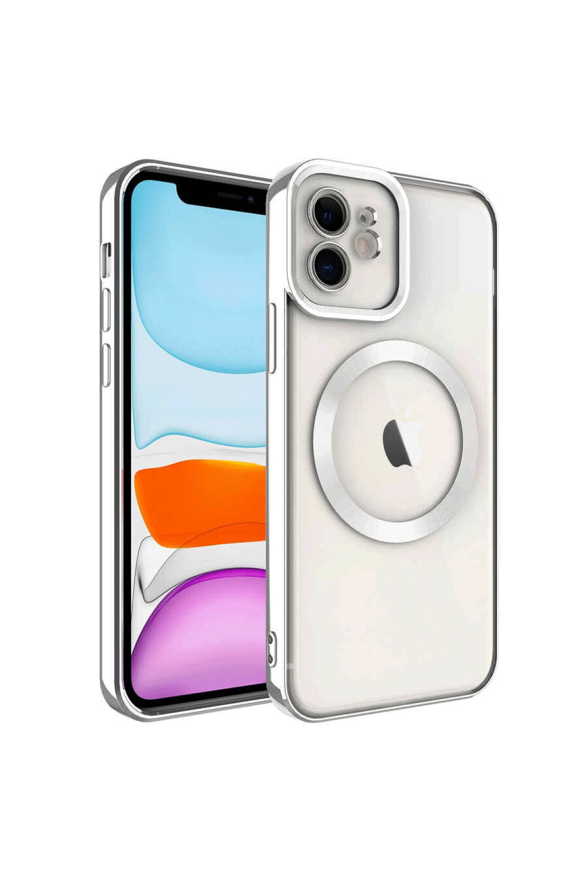 Newface iPhone 11 Kılıf Elegant Kapak - Yeşil