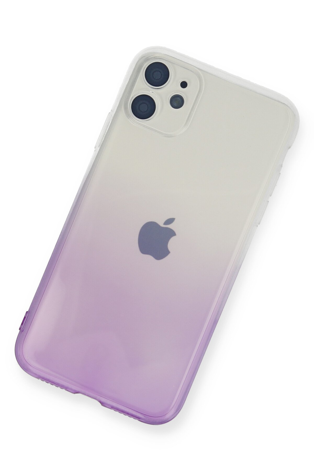 Newface iPhone 11 Renkli Kamera Lens Koruma Cam - Yeşil-Pembe