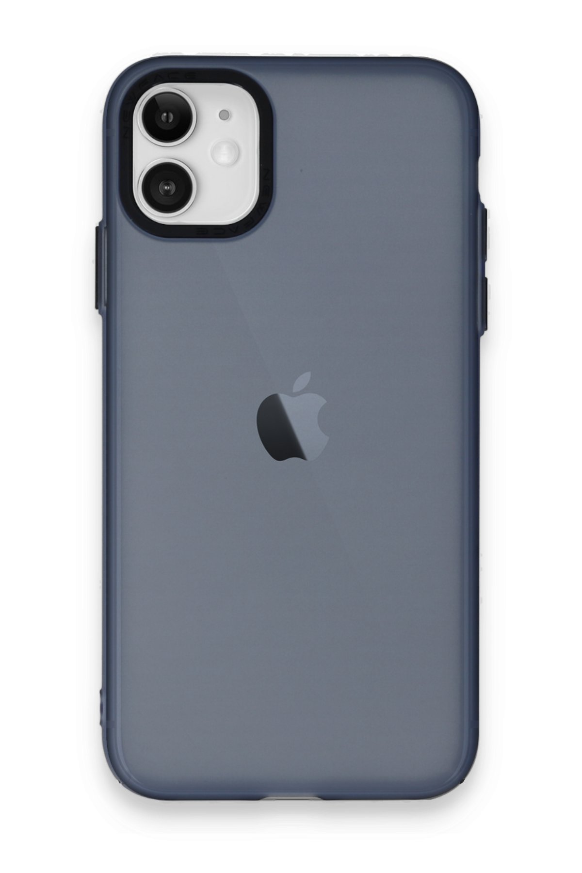 Newface iPhone 11 Kılıf Matte Şeffaf Magneticsafe - Şeffaf