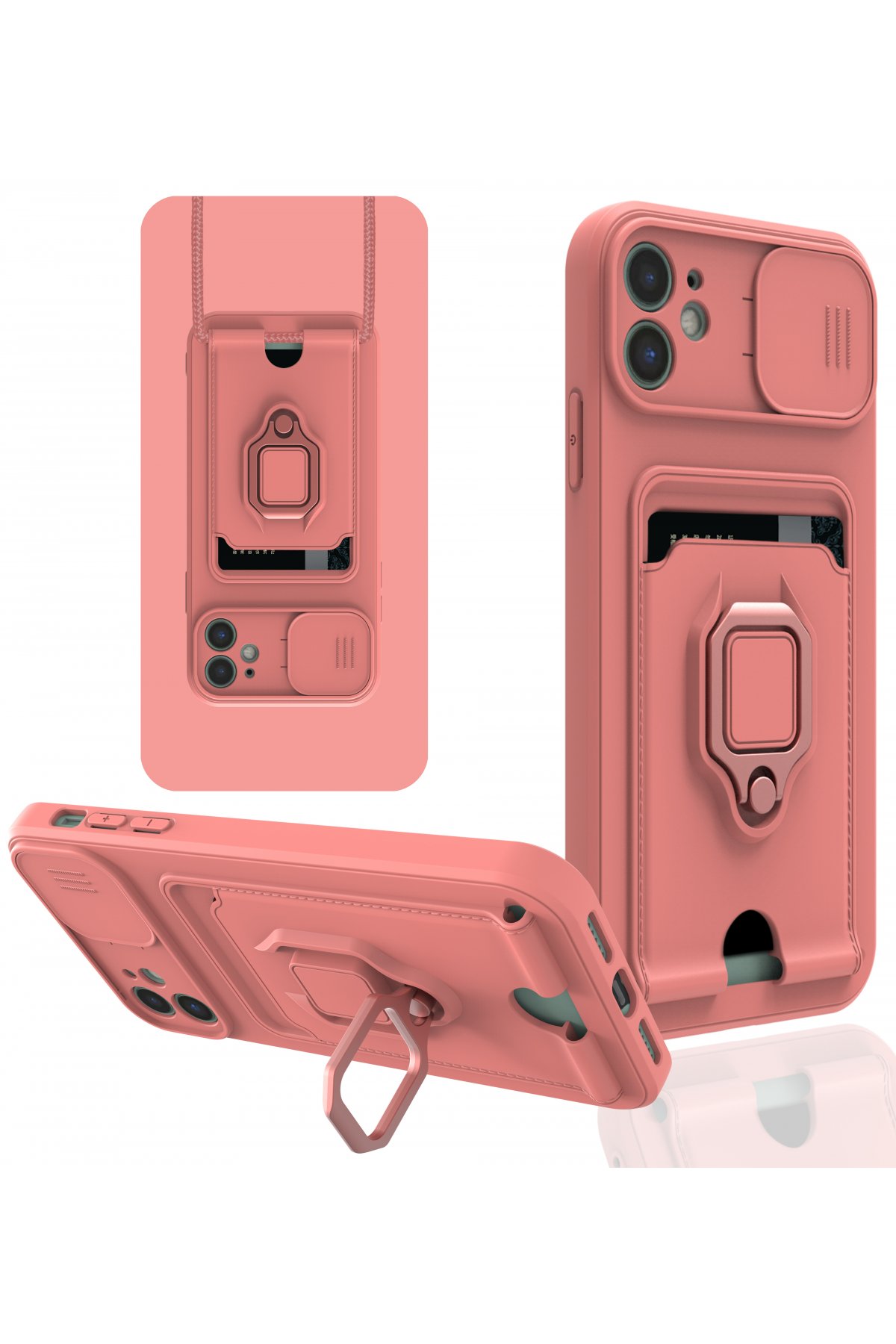 Newface iPhone 11 Kılıf Trex Magneticsafe Kapak - Lacivert