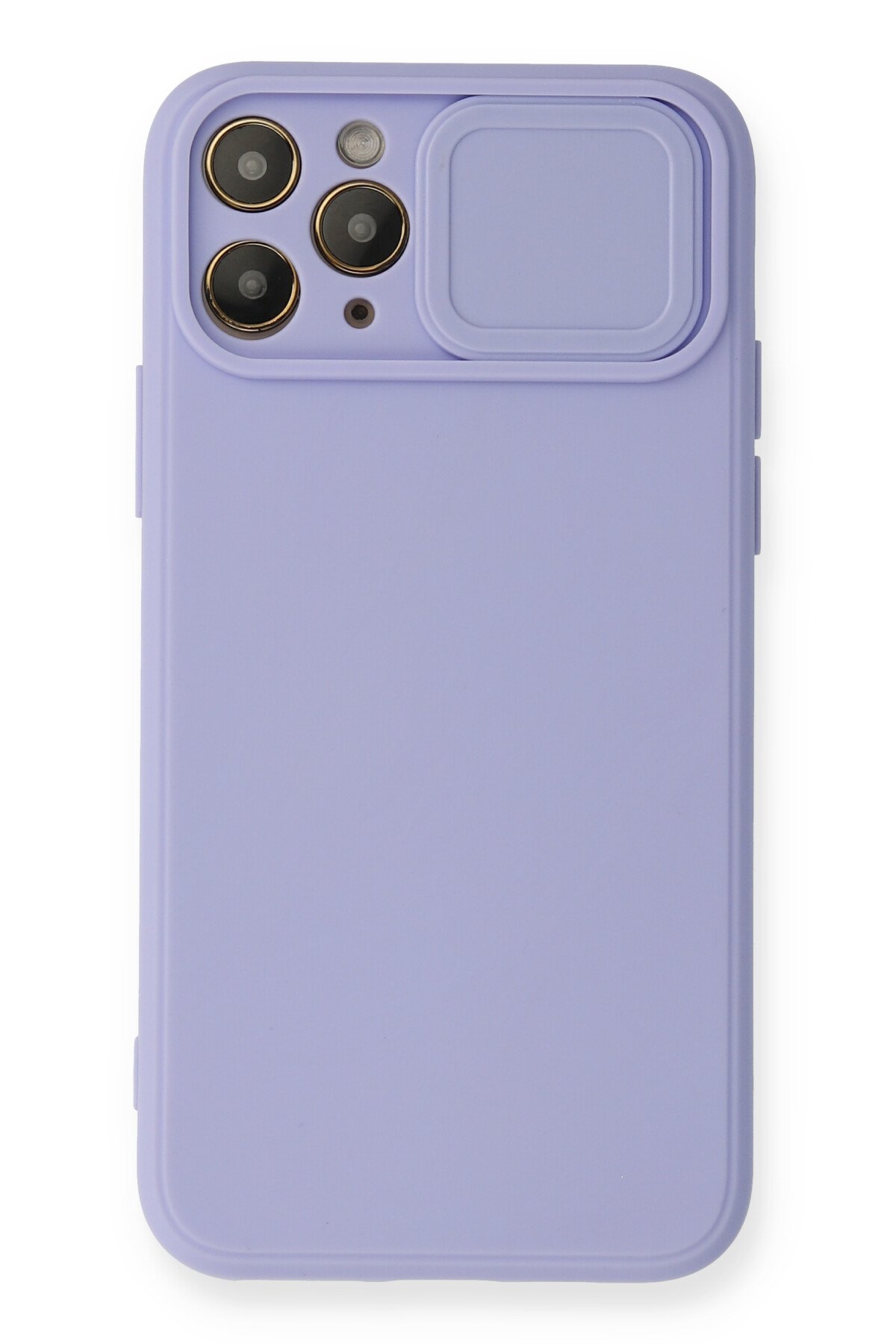 Newface iPhone 11 Pro Kılıf Nano içi Kadife Silikon - Mor