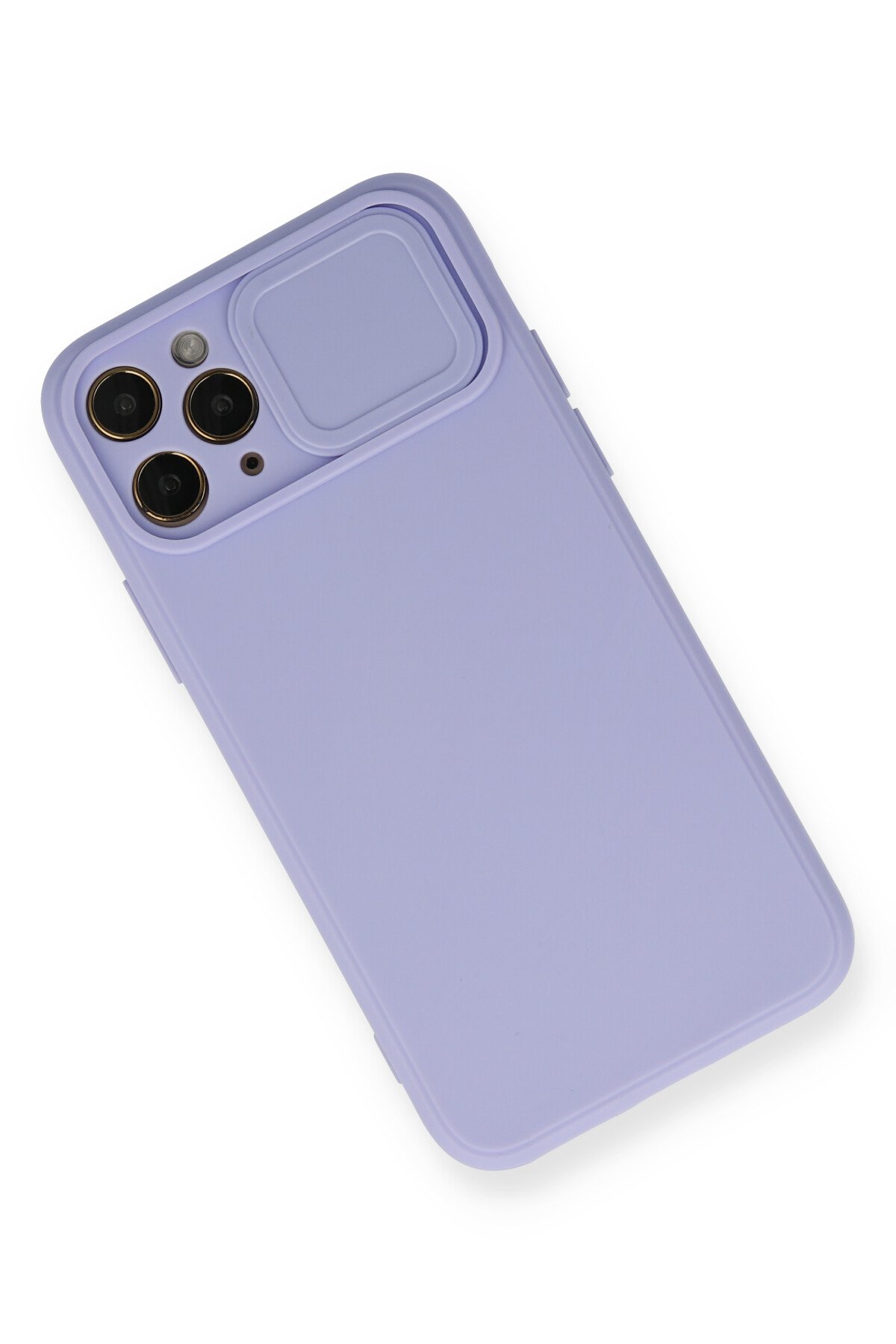 Newface iPhone 11 Pro Kılıf Nano içi Kadife Silikon - Mor