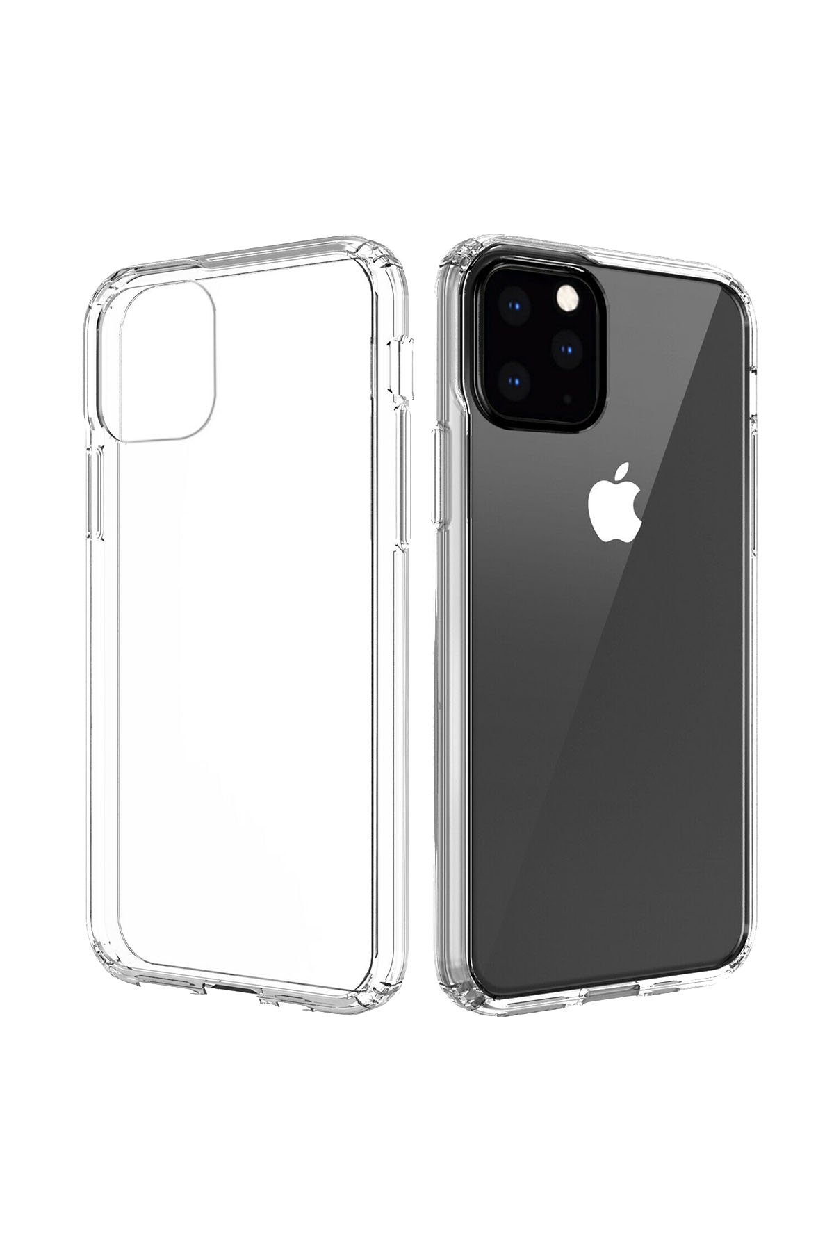 Newface iPhone 11 Pro Kılıf Viktor Yüzüklü Silikon - Pembe