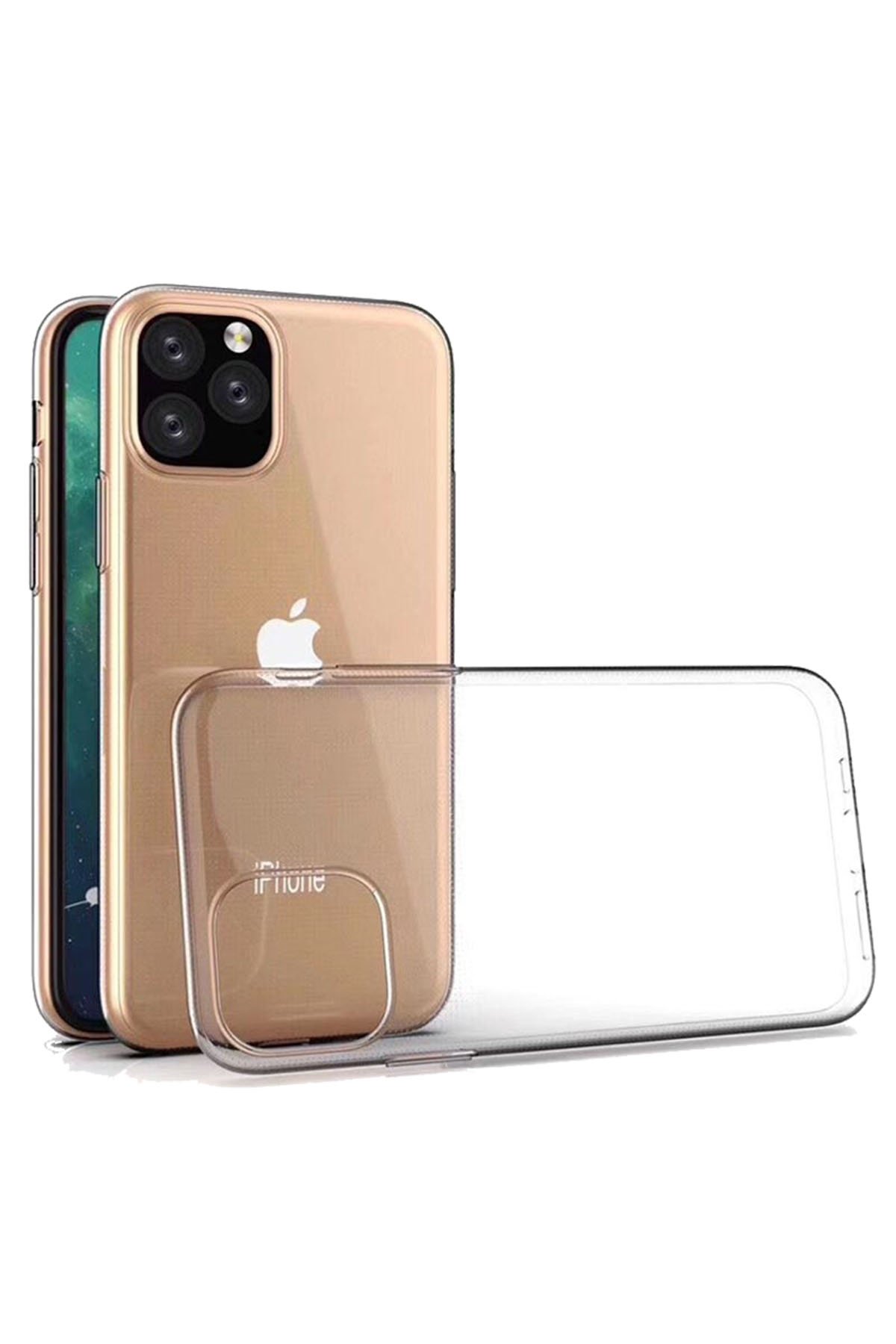 Newface iPhone 11 Pro Kılıf Viktor Yüzüklü Silikon - Pembe