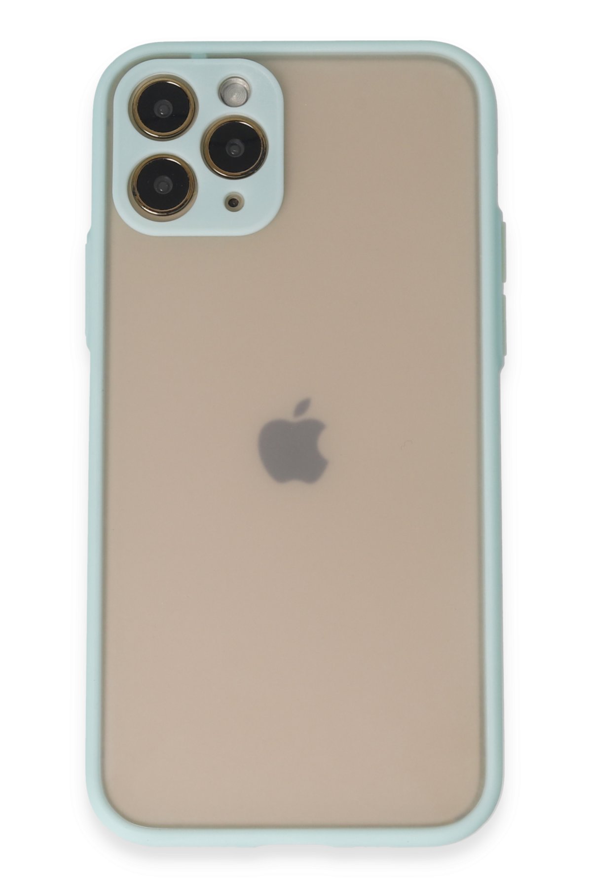 Newface iPhone 11 Pro Kılıf Liva Taşlı Silikon - Kırmızı