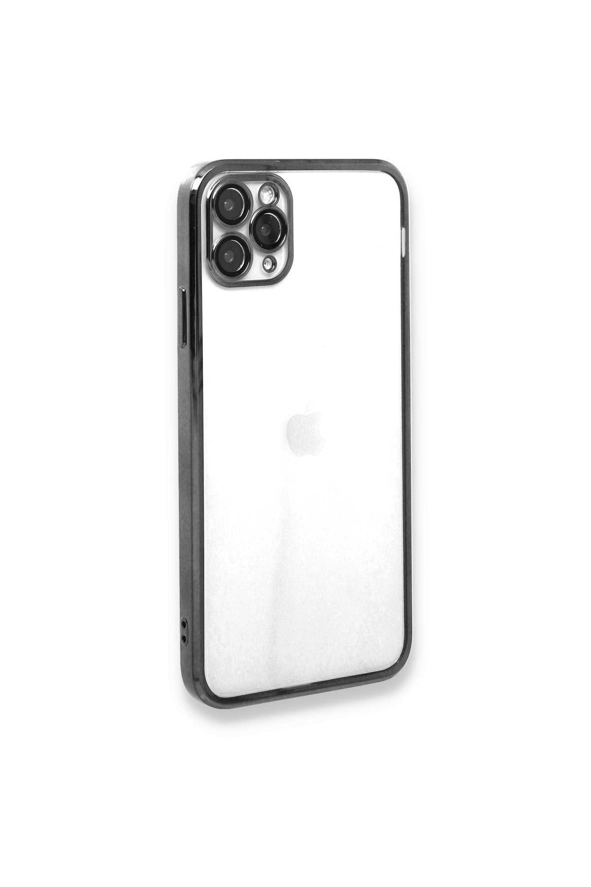 Newface iPhone 11 Pro Kılıf Liva Taşlı Silikon - Pembe