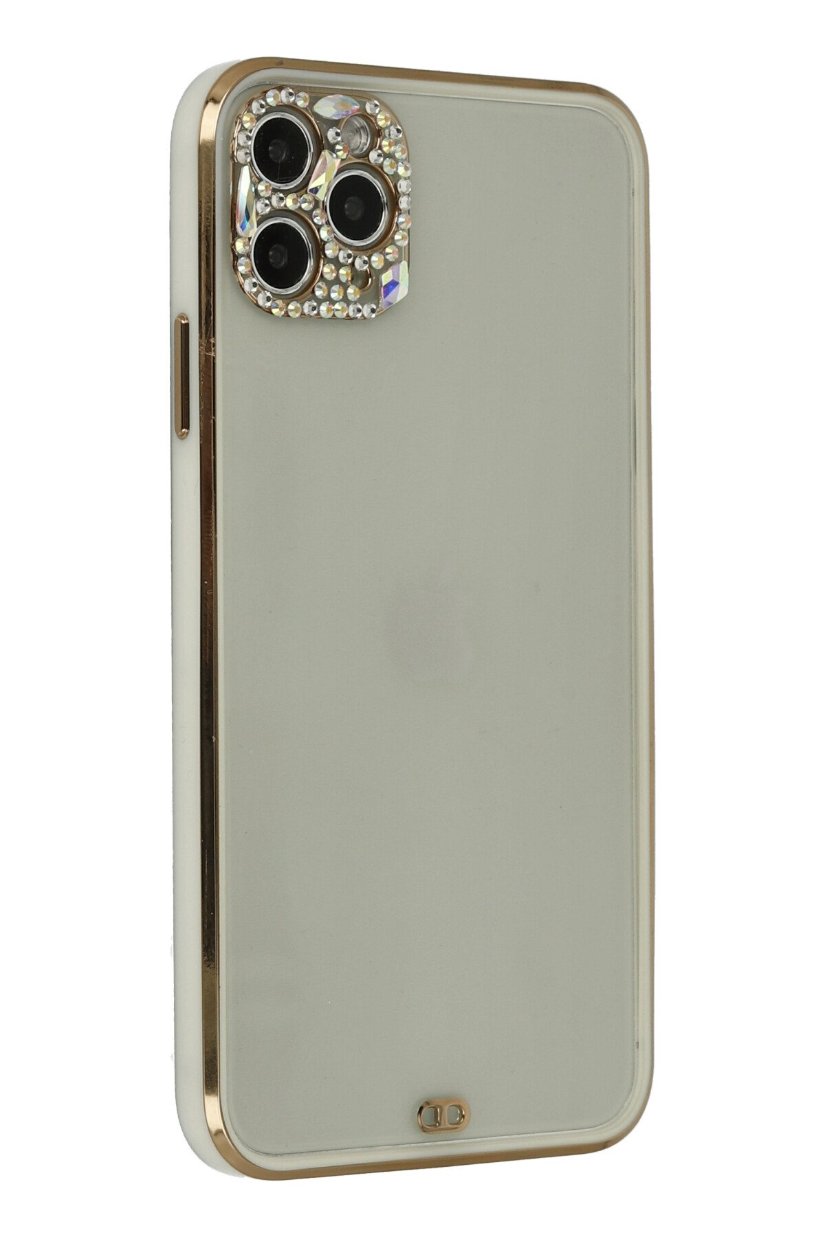 Newface iPhone 11 Pro Max Metal Kamera Lens Koruma Cam - Gold