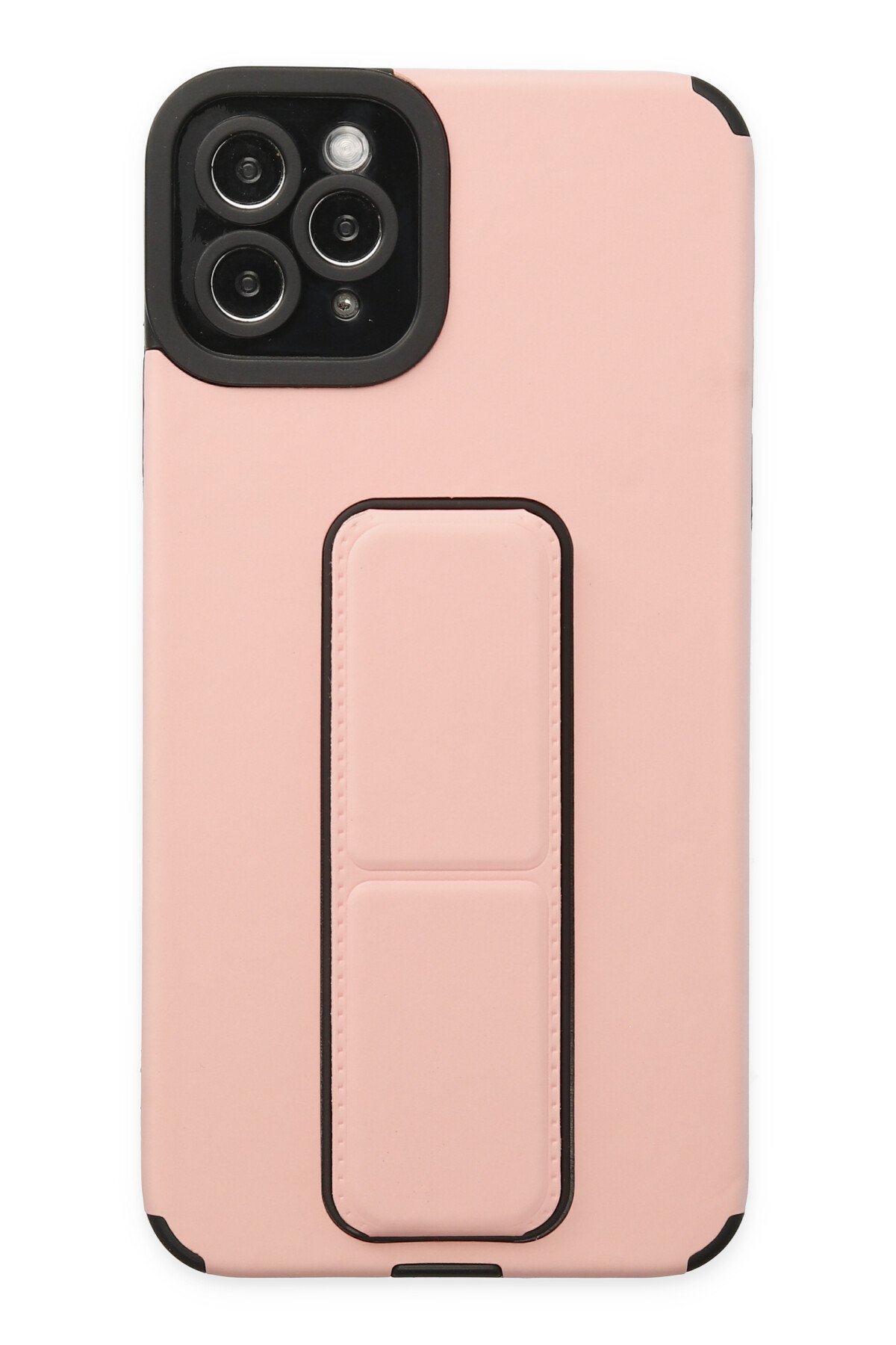 Newface iPhone 11 Pro Max Kılıf Coco Deri Standlı Kapak - Koyu Lila