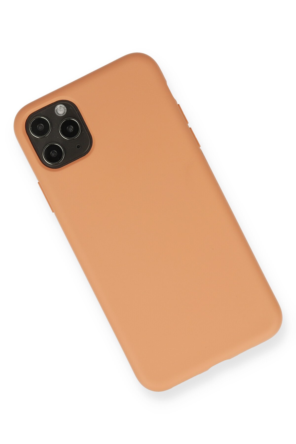 Newface iPhone 11 Pro Max Kılıf Color Lens Silikon - Yeşil