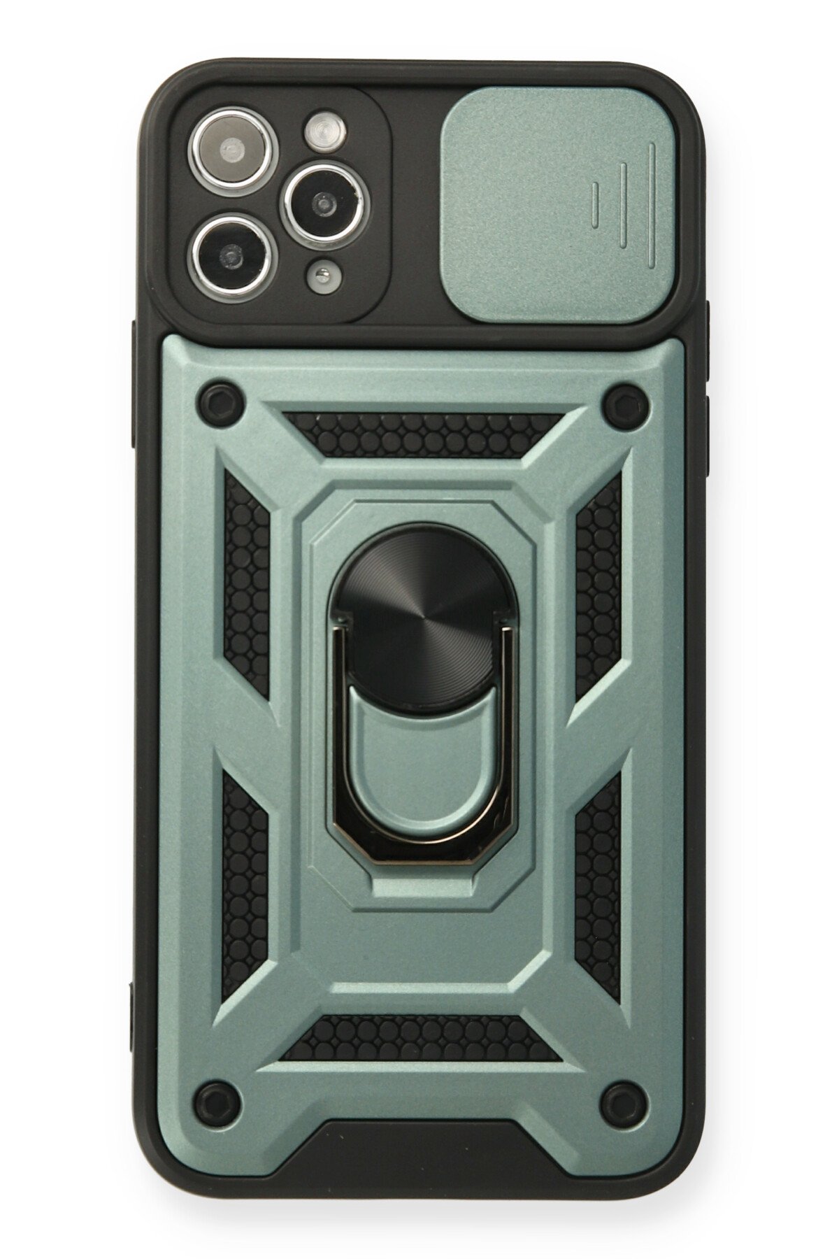 Newface iPhone 11 Pro Max Kılıf Puma Silikon - Yeşil