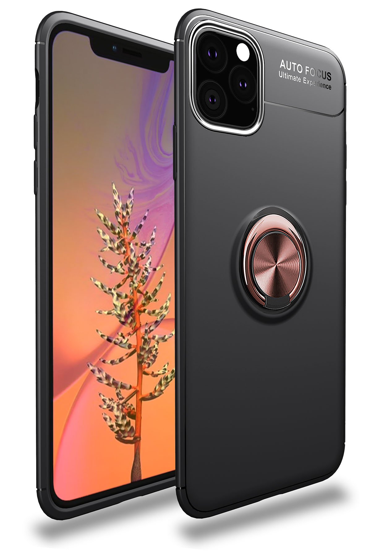 Newface iPhone 11 Pro Max Kılıf Coco Deri Standlı Kapak - Su Yeşili