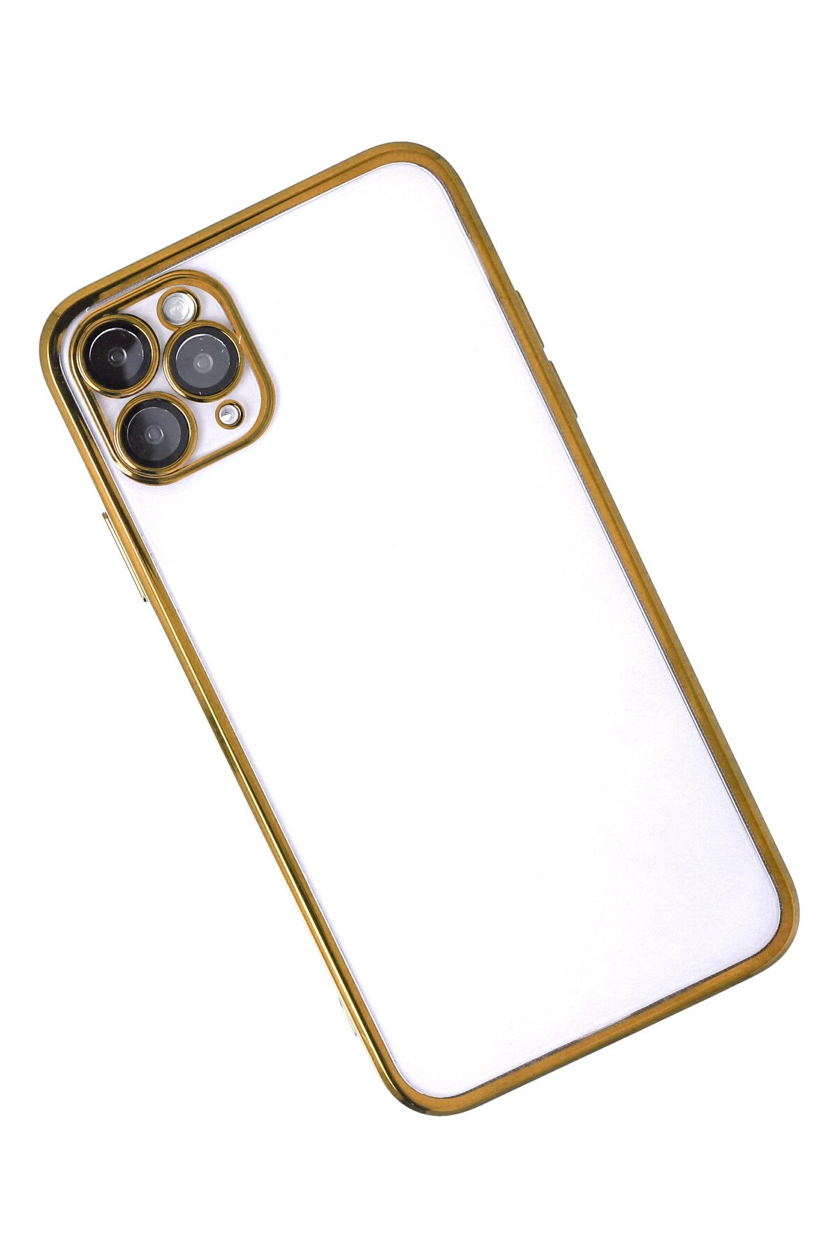 Newface iPhone 11 Pro Max Kılıf Jack Magneticsafe Lens Silikon - Rose Gold