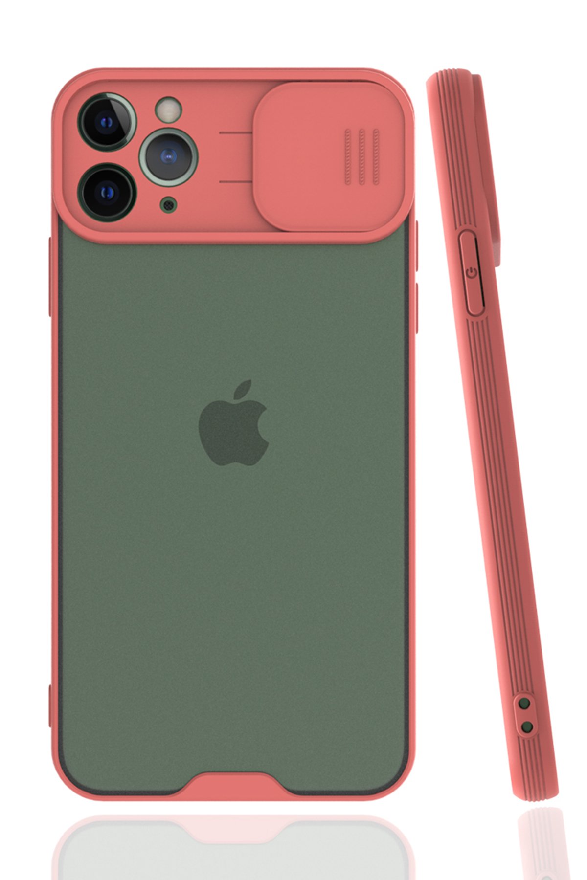 Newface iPhone 11 Pro Kılıf Trow Silikon Kapak - Kahverengi