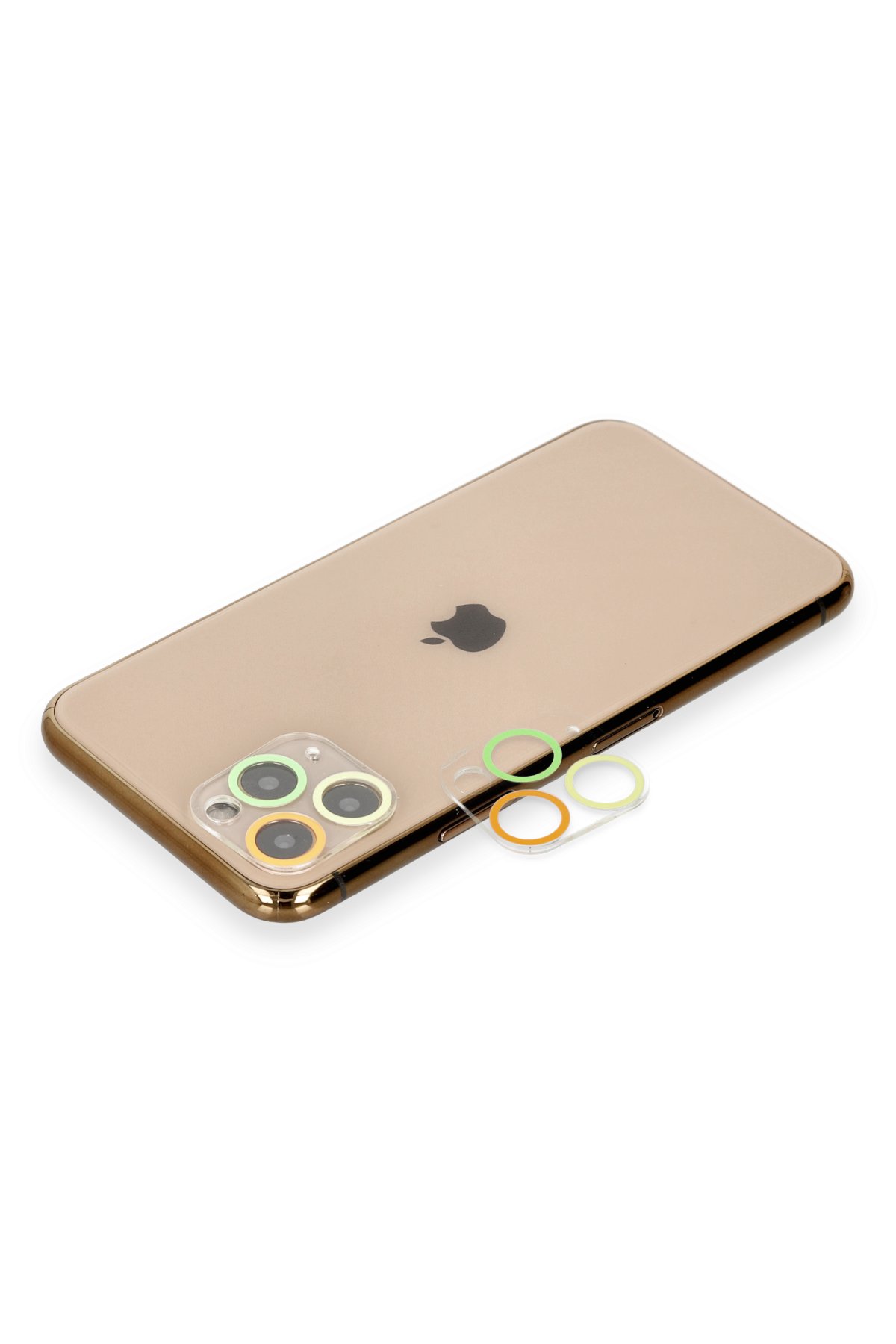 Newface iPhone 11 Pro Kılıf Color Lens Silikon - Pudra