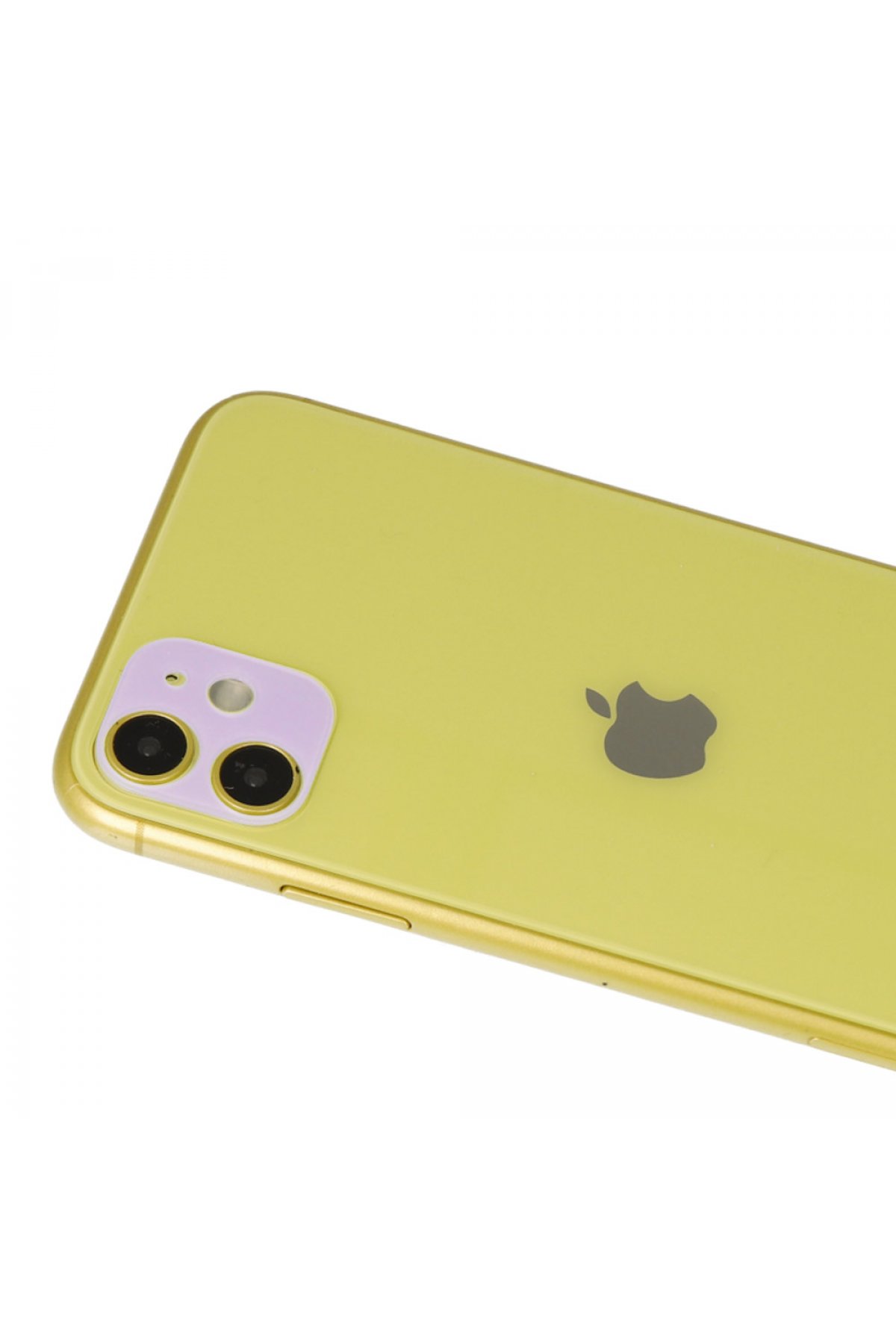 Newface iPhone 11 Neon Fosforlu Kamera Lens - Yeşil