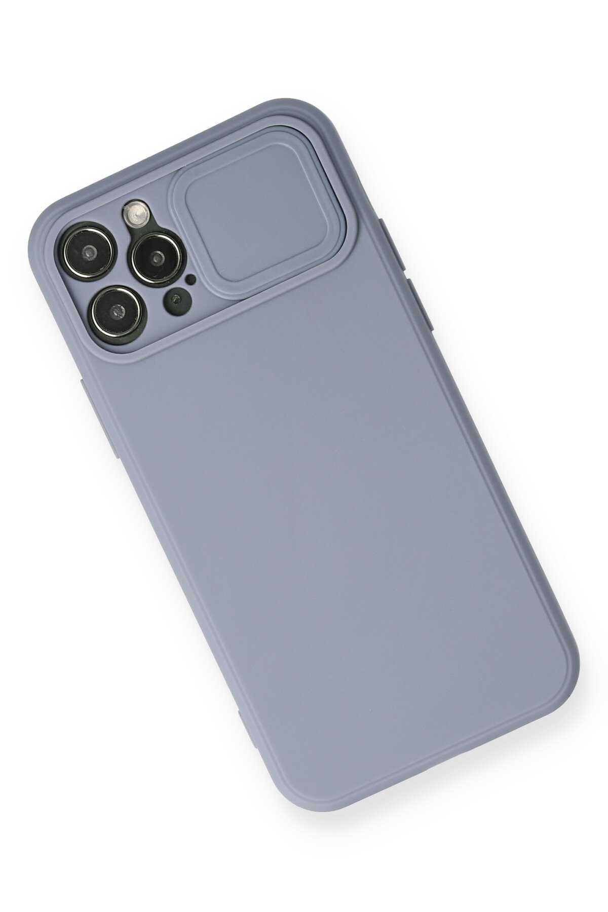 Newface iPhone 12 Neon Fosforlu Kamera Lens - Mavi