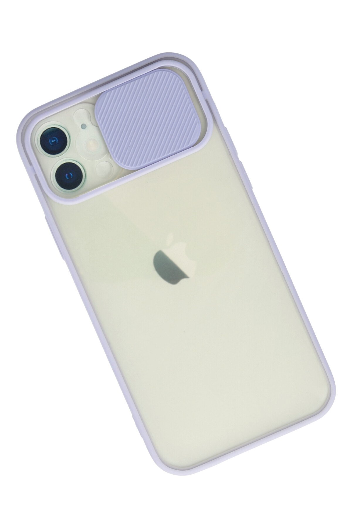 Newface iPhone 12 Kılıf Jack Magneticsafe Lens Silikon - Sierra Blue